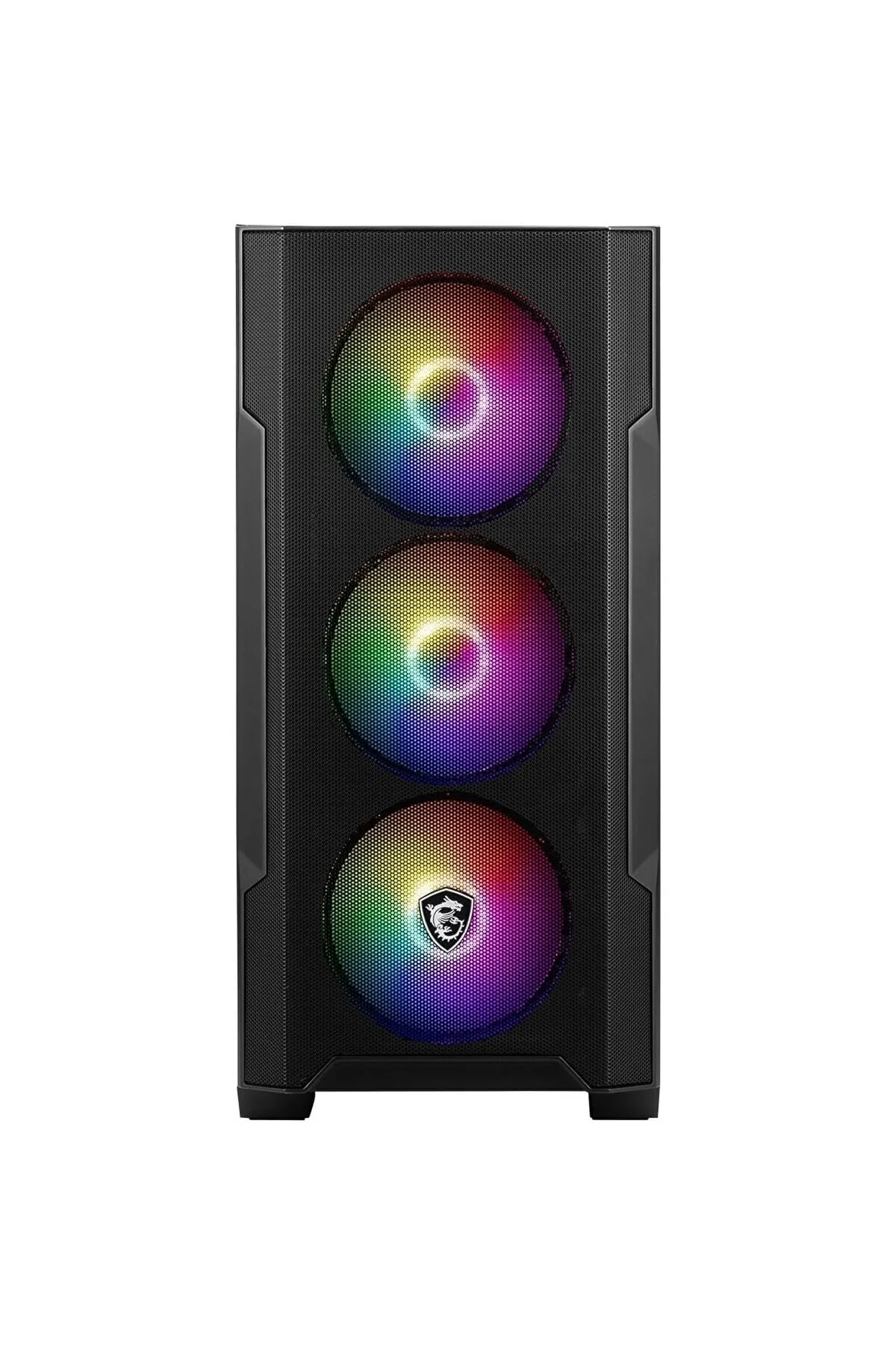 MSI Mag Forge M100A Akrilik Yan Panel 3X120Mm 1X120Mm Auto Rgb Fan Matx Gaming Boş Bilgisayar Kasası