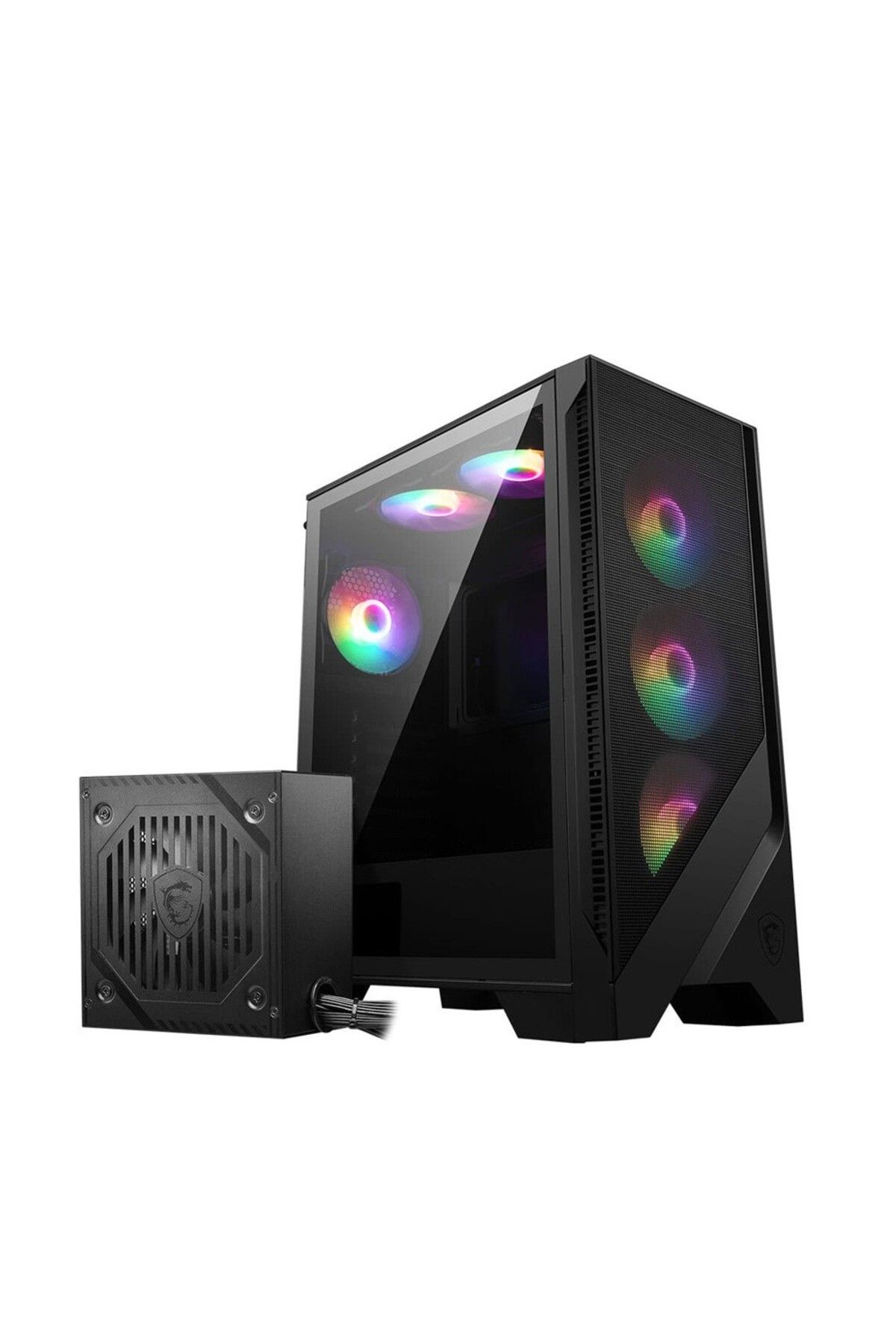 MSI Mag Forge M120a Airflow 6x120mm Auto Rgb Fan Usb 3.2 Micro-atx Tower Gaming (OYUNCU) Kasa