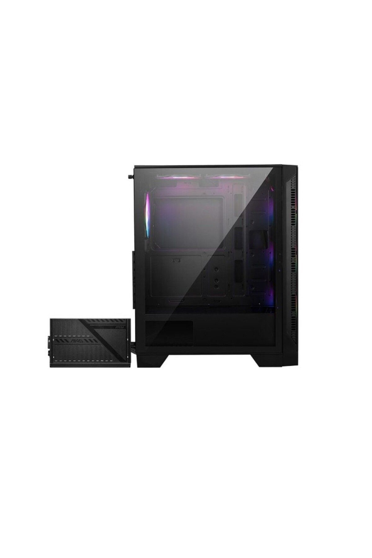 MSI Mag Forge M120a Airflow 6x120mm Auto Rgb Fan Usb 3.2 Micro-atx Tower Gaming (OYUNCU) Kasa