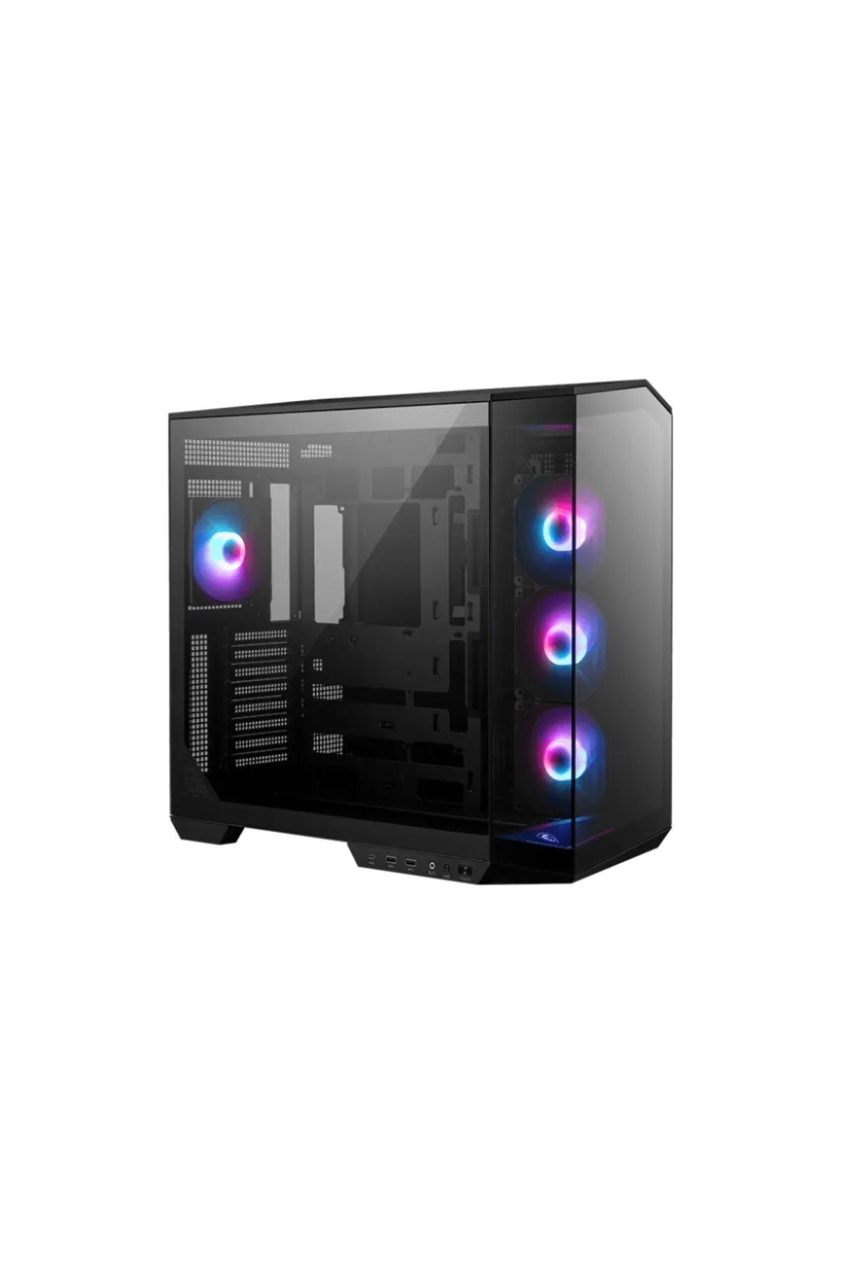 MSI Mag Pano 100r Pz Black 4x120mm Argb Fan Usb 3.2 Micro-atx Tower Gaming (OYUNCU) Kasa