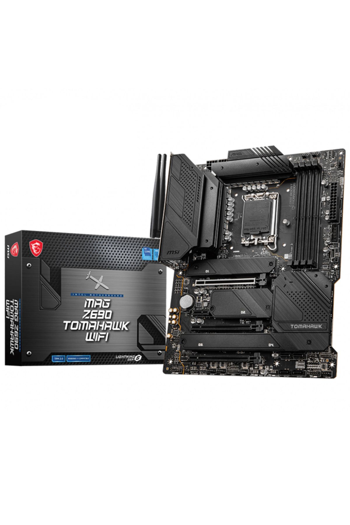 MSI Mag Z690 Tomahawk Wıfı Ddr5 Hdmı Dp Pcıe 16x V5.0 1700p Atx