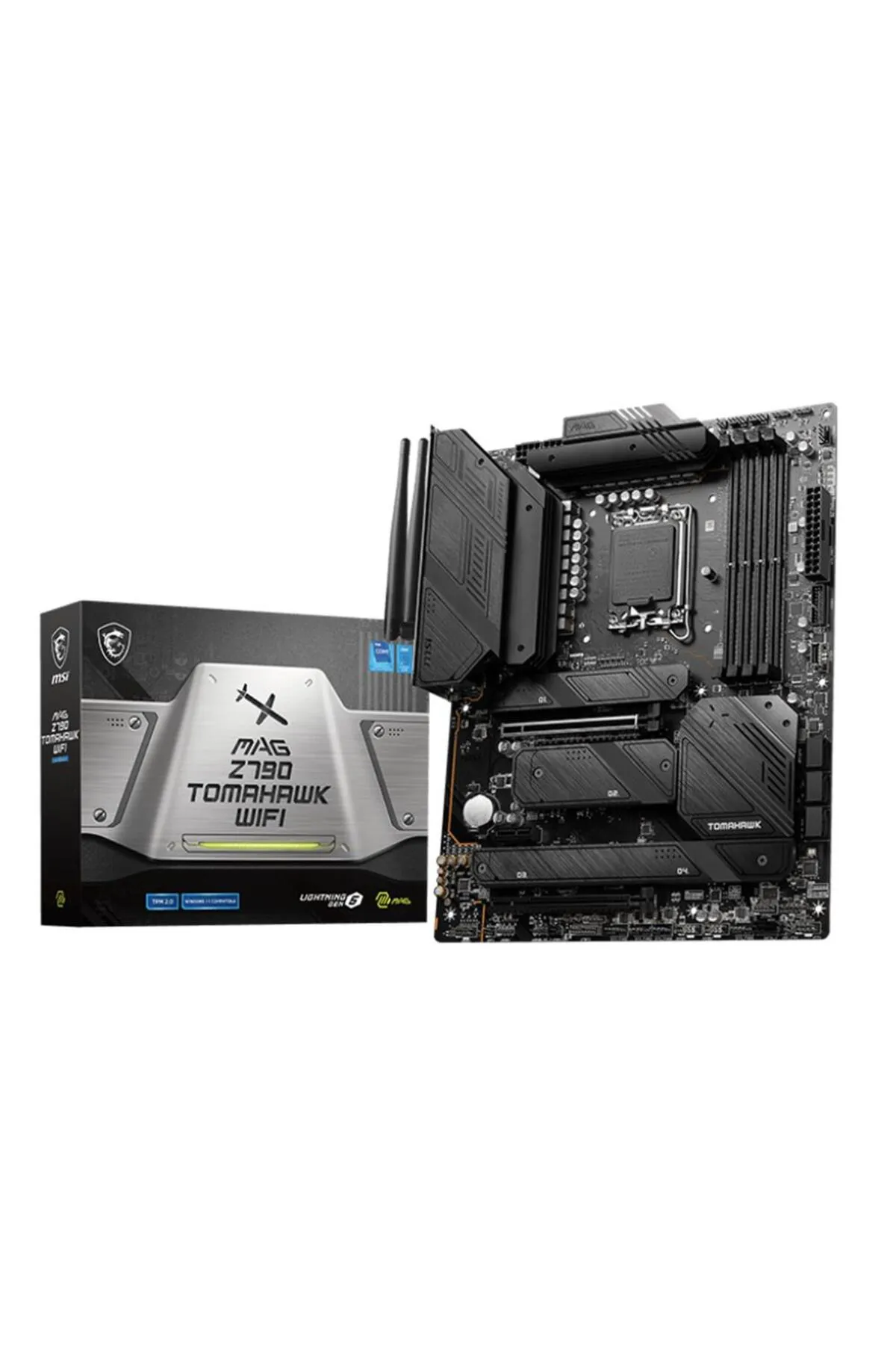 MSI Mag Z790 Tomahawk Wıfı Ddr5 7200mhz Lga1700 Atx Anakart