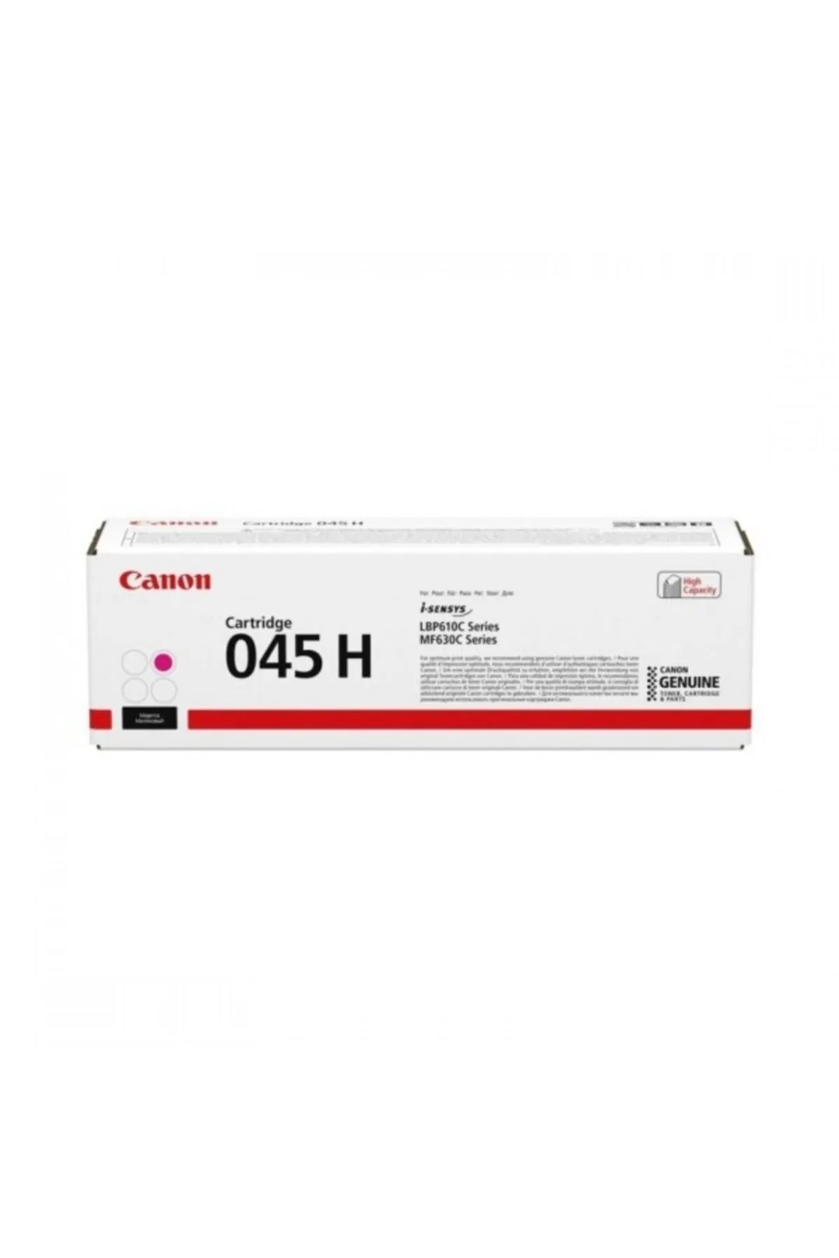 Canon Magenta Uyumlu Kırmızı 2.200 Sayfa Kapasiteli Yüksek Kapasite Toner Mf635-631 Lbp613 Crg-045h M