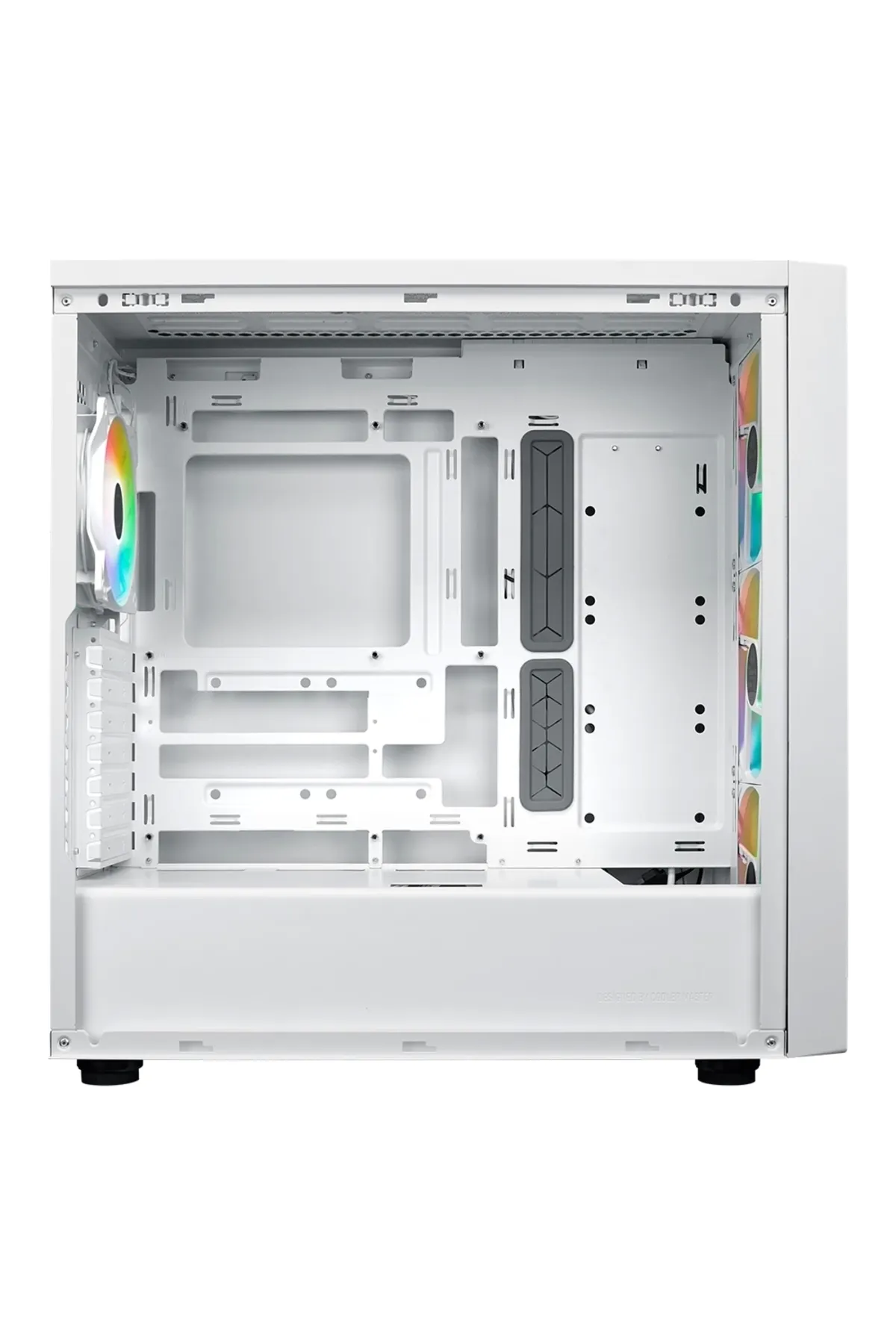 Cooler Master Masterbox 600 Argb Tempered Glass White Usb 3.2 E-atx Mid Tower Kasa