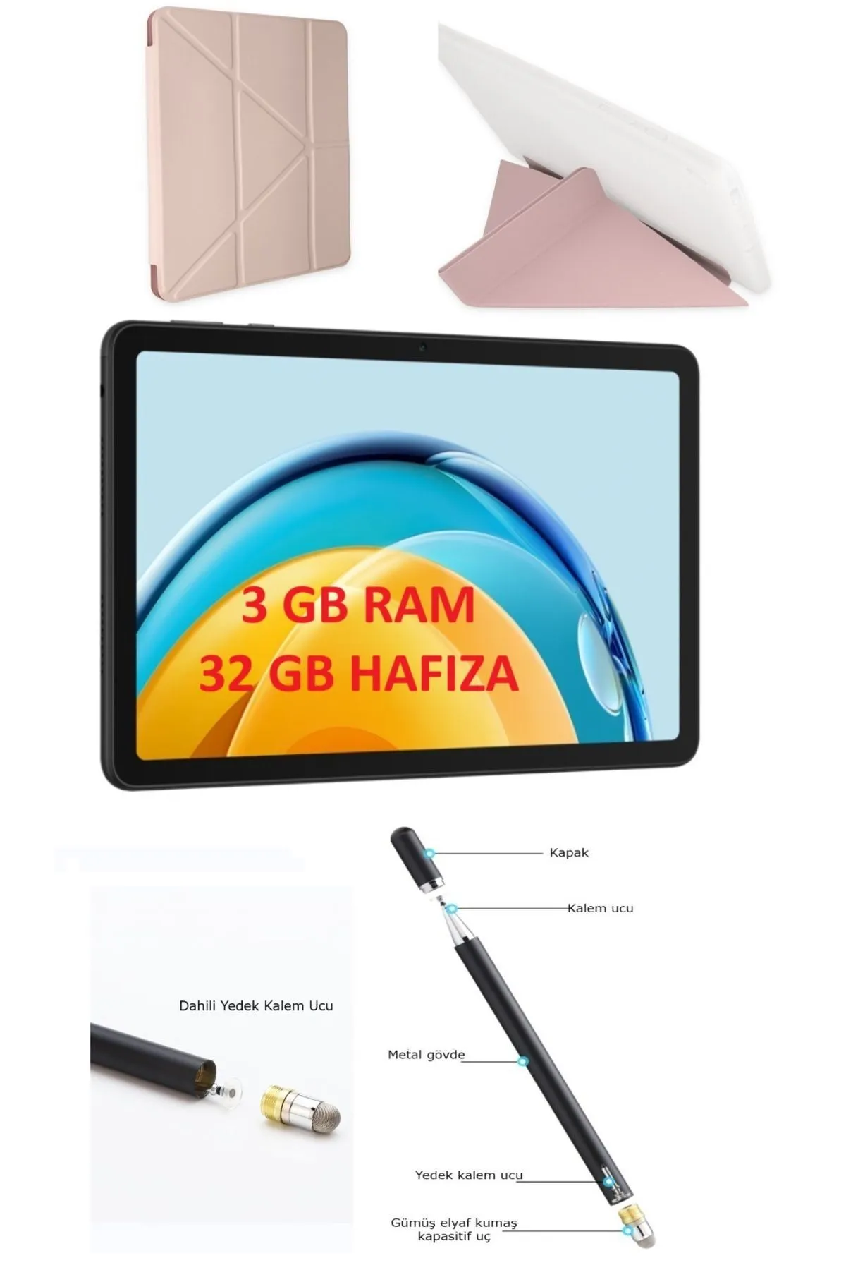 Huawei Matepad Se Tablet 3 Gb Ram 32 Gb Hafıza Gb Kalemlikli Kılıf Kalem Hediyeli Türkiye Garantli