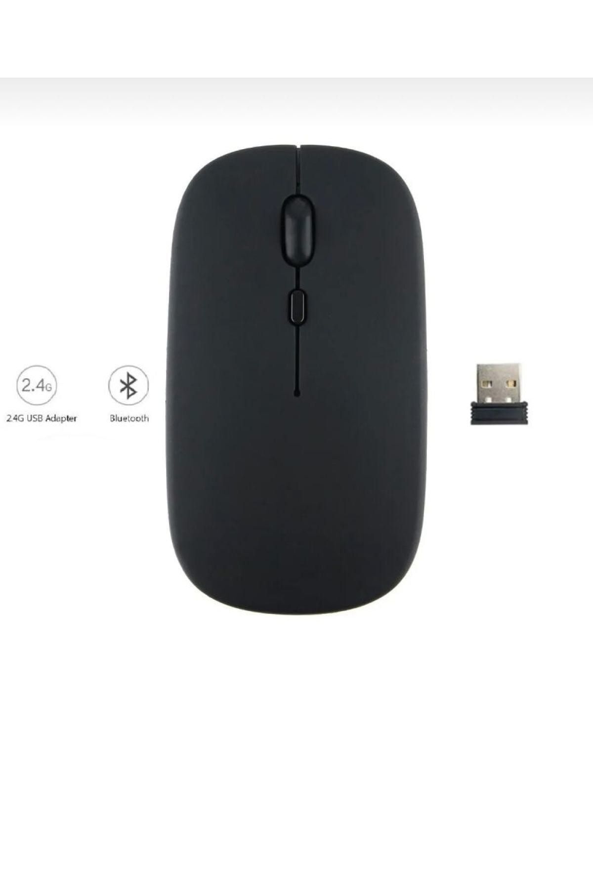 Genel Markalar Matepad T 10s 10.1 Inç Uyumlu Mouse Bluetooth Wireless Şarj Edilebilir Fare 2.4g Thestorex 657515