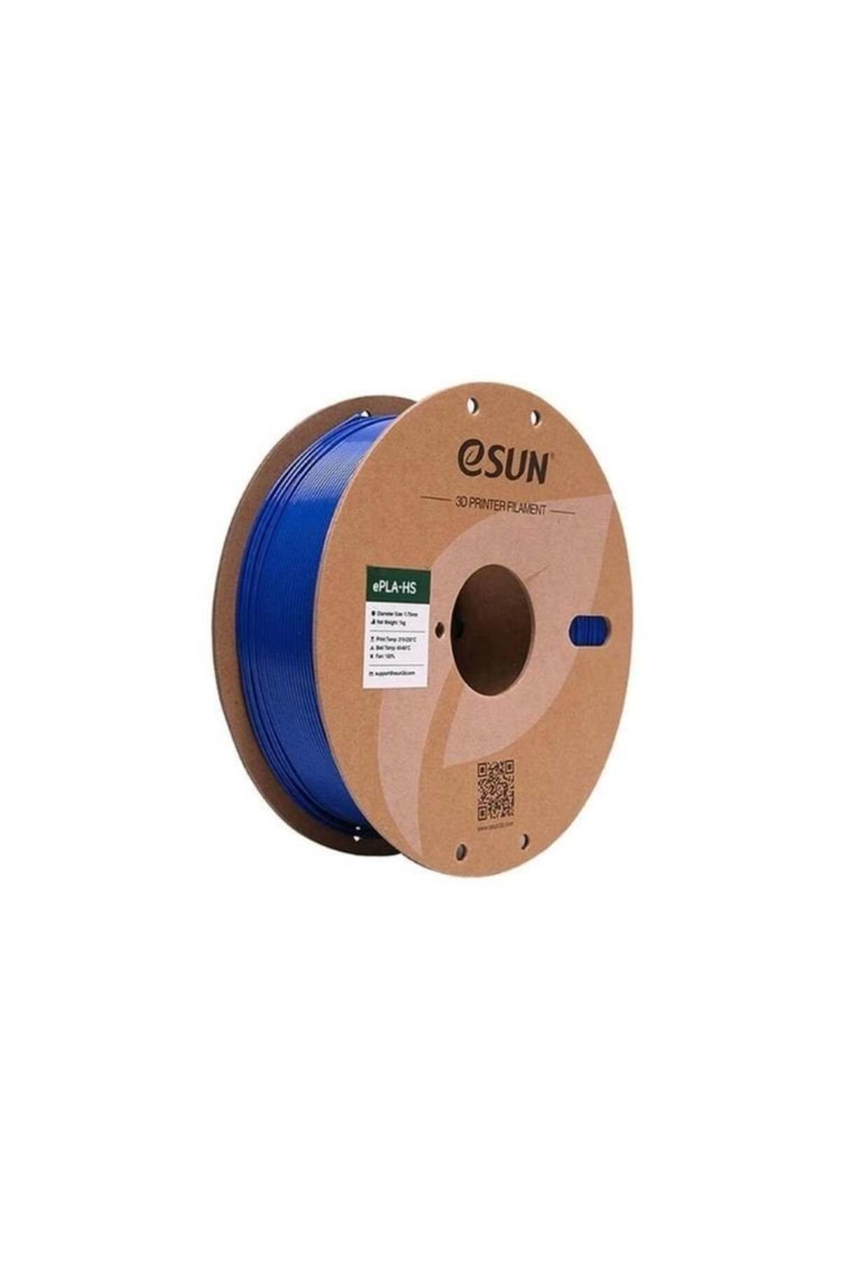 eSun Mavi 1.75mm ePLA-HS Yüksek Hızlı Baskı PLA 3D Yazıcı Filamenti 1KG