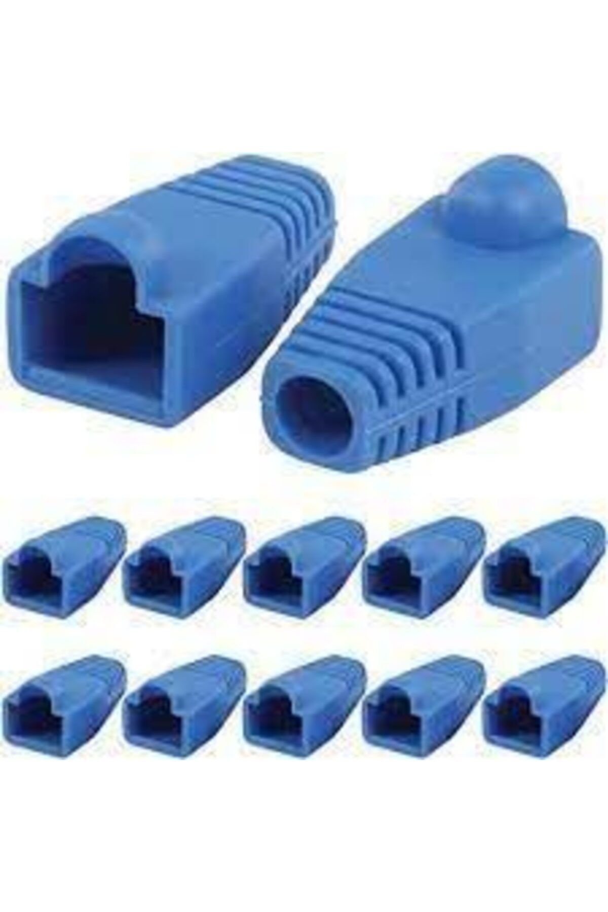 Platoon Mavi Cat6 Kılıf Mavi Cat5 Kılıf 100 Adet Mavi Rj45 Kılıf