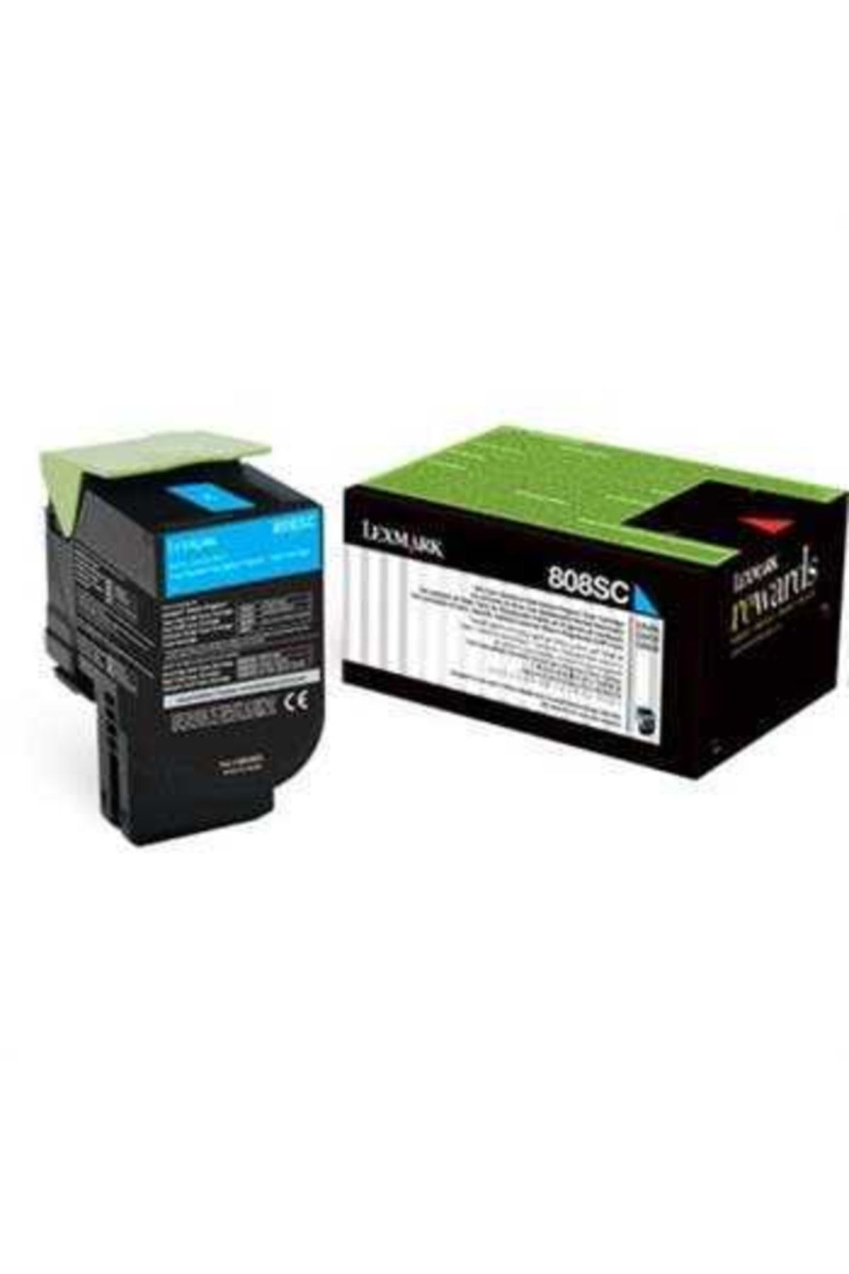 Lexmark Mavi Toner 80c8sc0