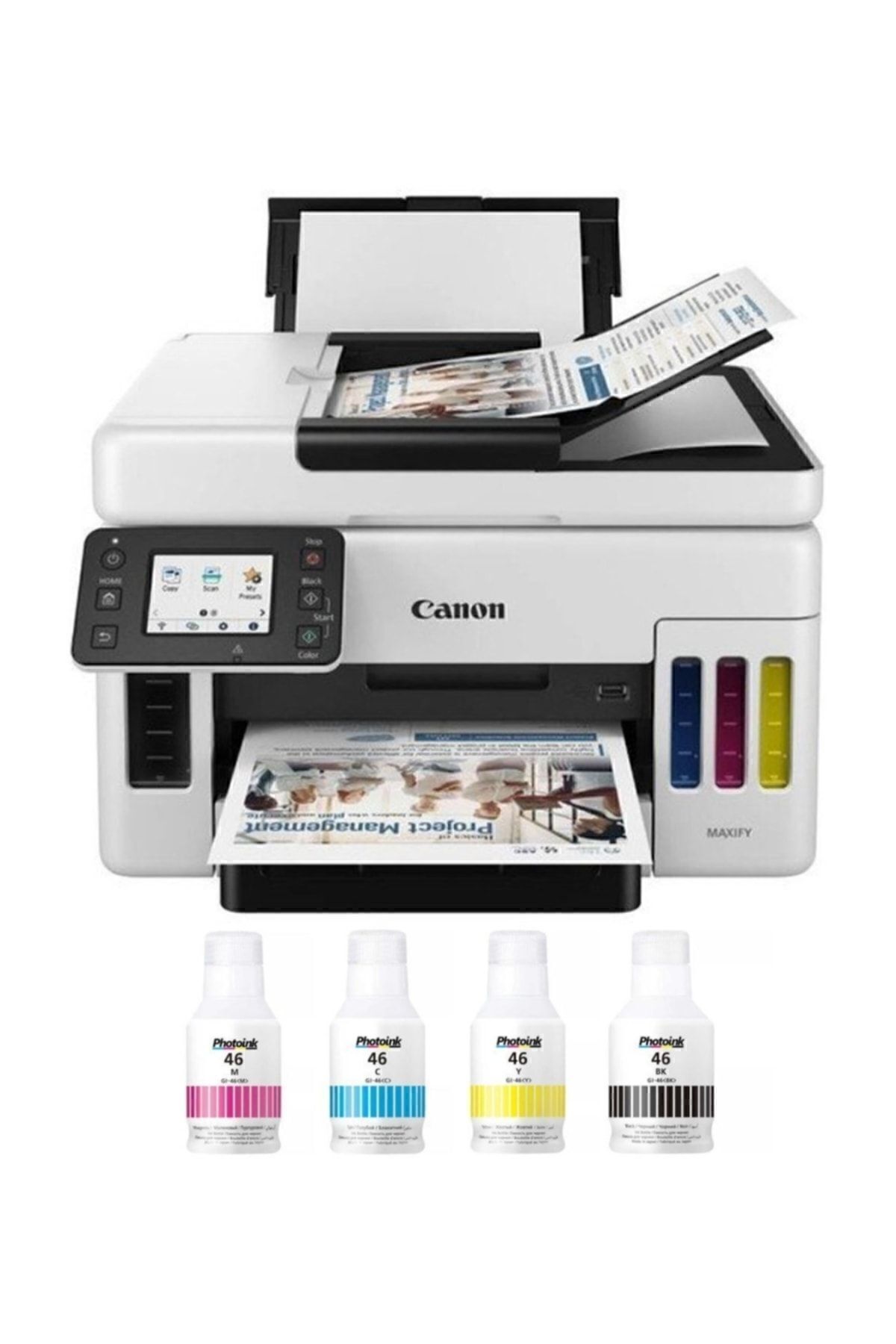 Canon Maxıfy Gx6040 Photoink Mürekkepli Tanklı Çok Fonksiyonlu Yazıcı