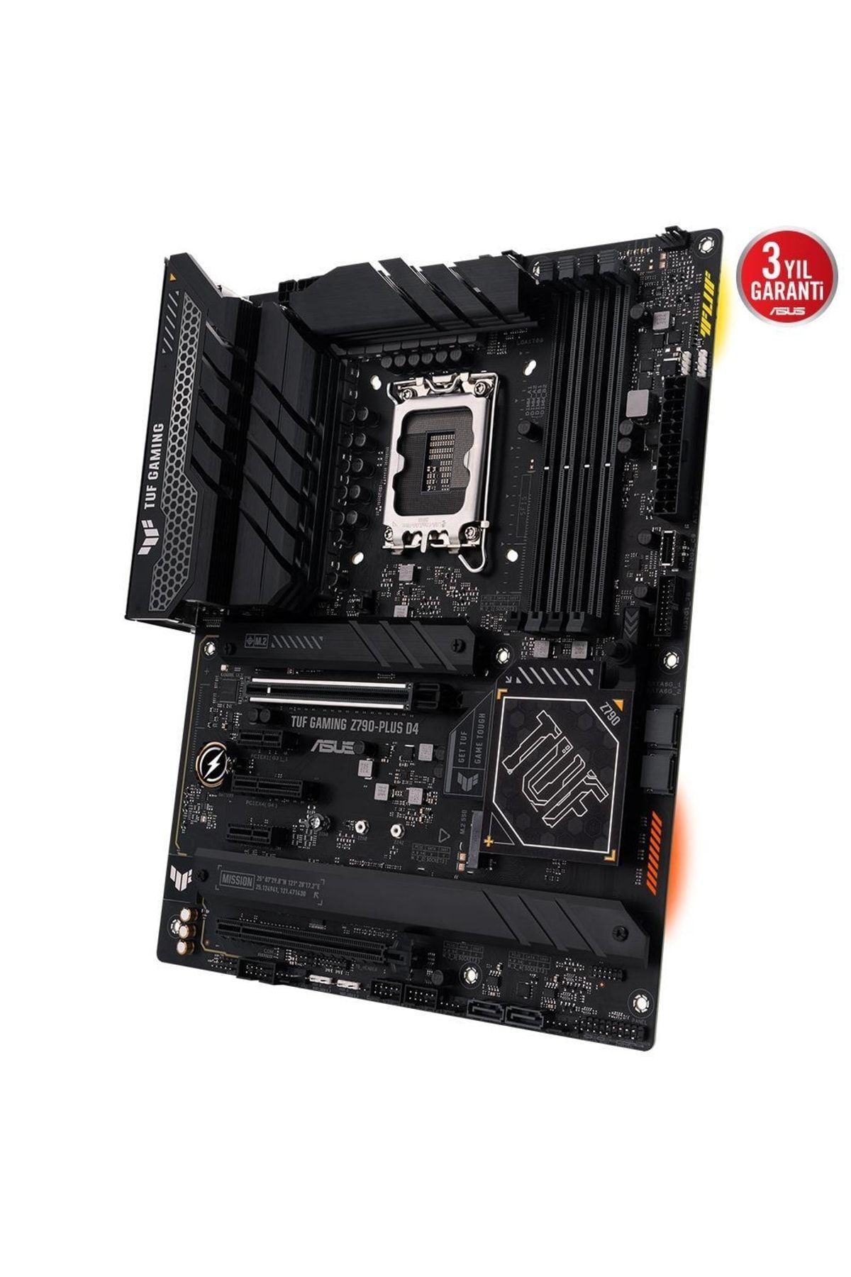 Asus MB TUF GAMING Z790-PLUS D4 INTEL Z790 LGA1700 DDR4 5333MHZ(OC) DP HDMI 4X M2 USB3.2 AURA RGB 2.