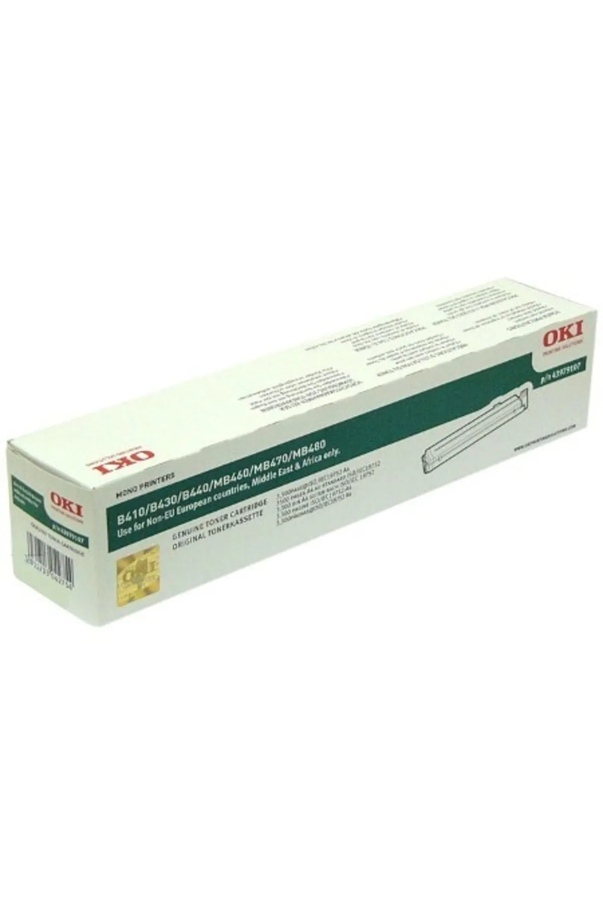 OKI Mb460/ Mb470/ Mb480 Siyah Orjinal Toner 43979107 (3.500 Sayfa