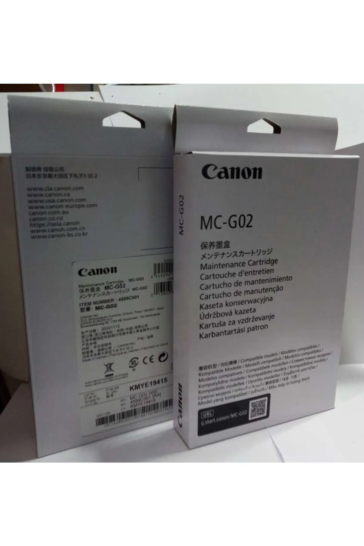 Canon Mc-g02 G Serisi Orijinal Atık Kutusu, G2420, G3420, G7040