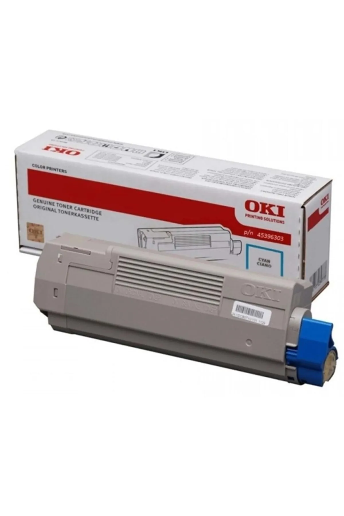 OKI Mc760-770-780 6bin Sayfa Cyan Mavi Toner 45396303