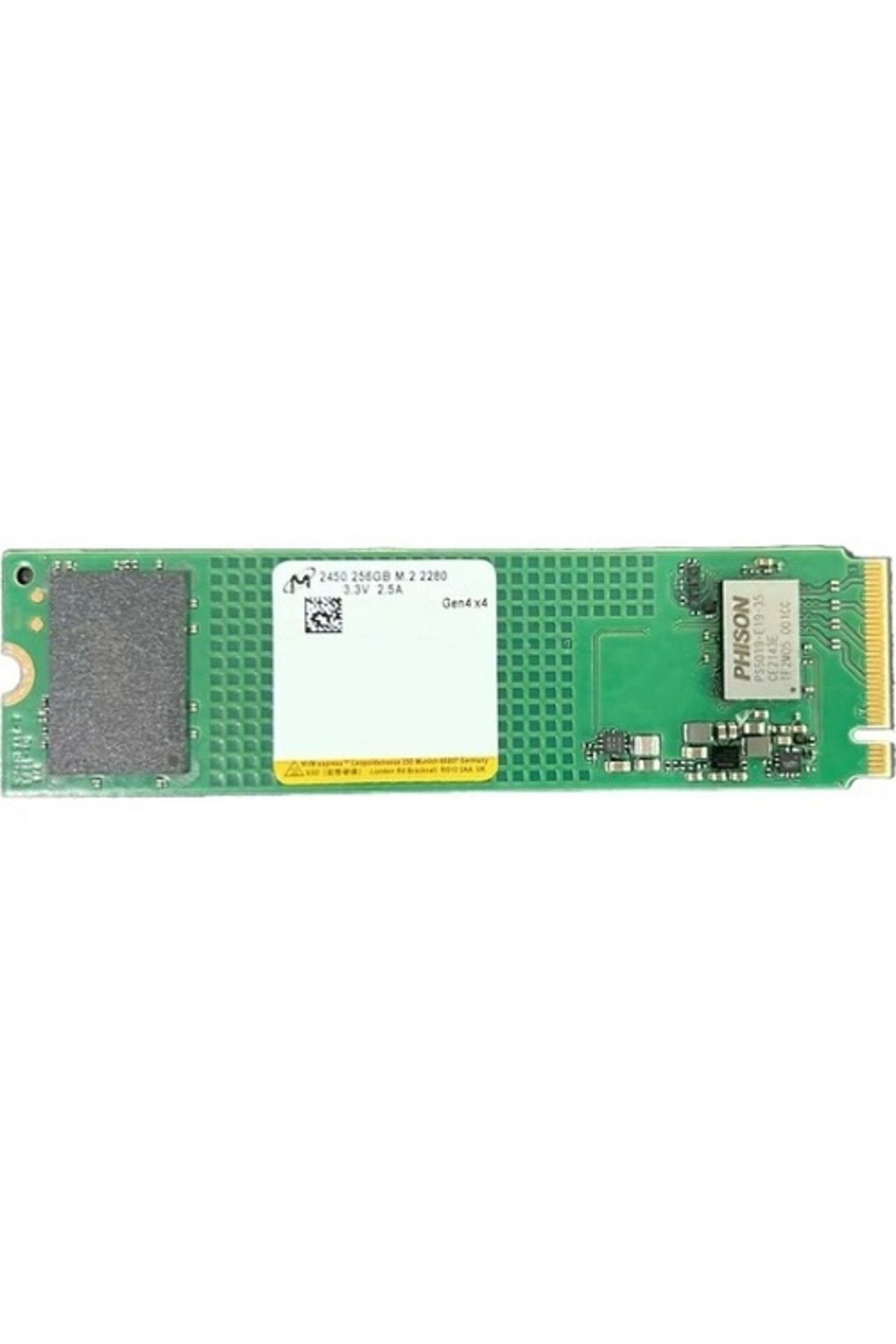 Micron Mıcron Mtfdkba256Tfk 2450 256Gb M2 Nvme Gen4 Mini Ssd (Kutusuz)