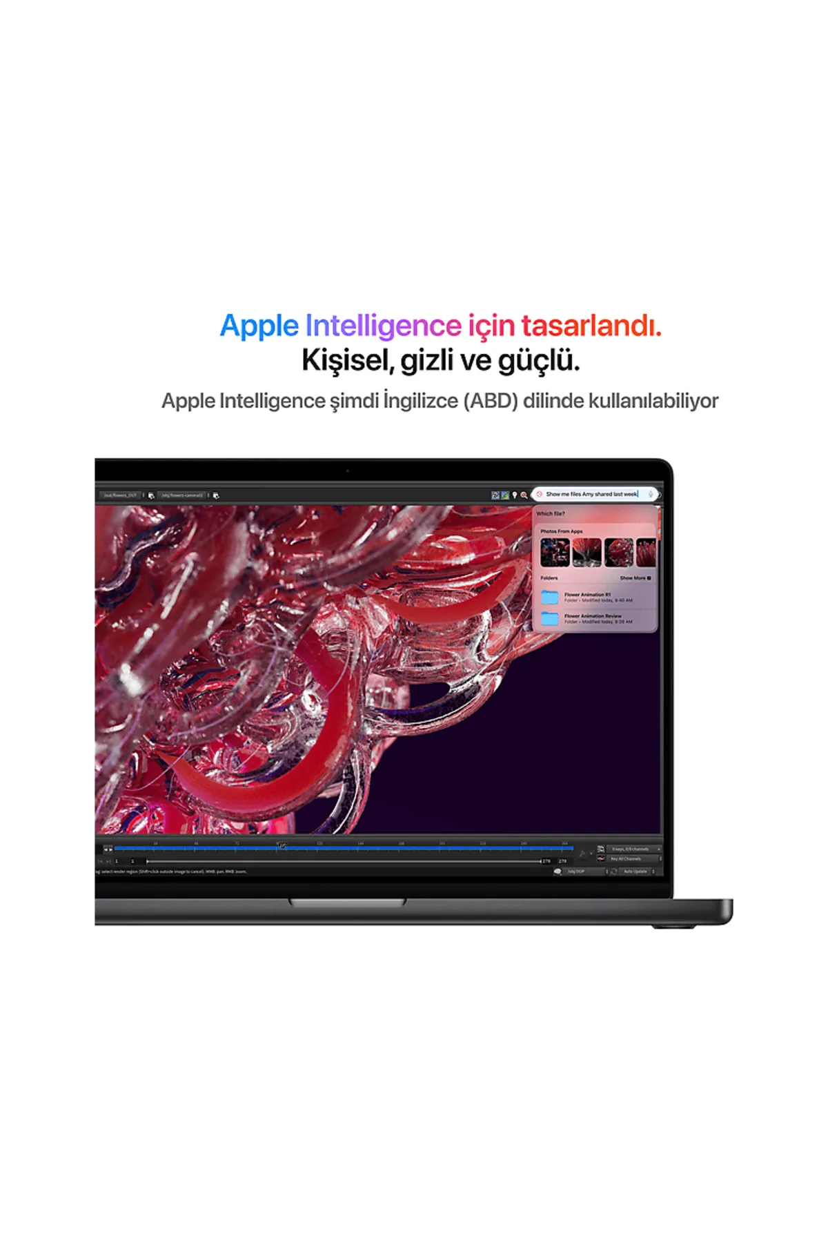 Apple MCX04TU/AMacBook Pro/Apple M4 İşlemci/10 Çekirdek  CPU ve 10 çekirdek  GPU 24GB RAM 1TB SSD/14