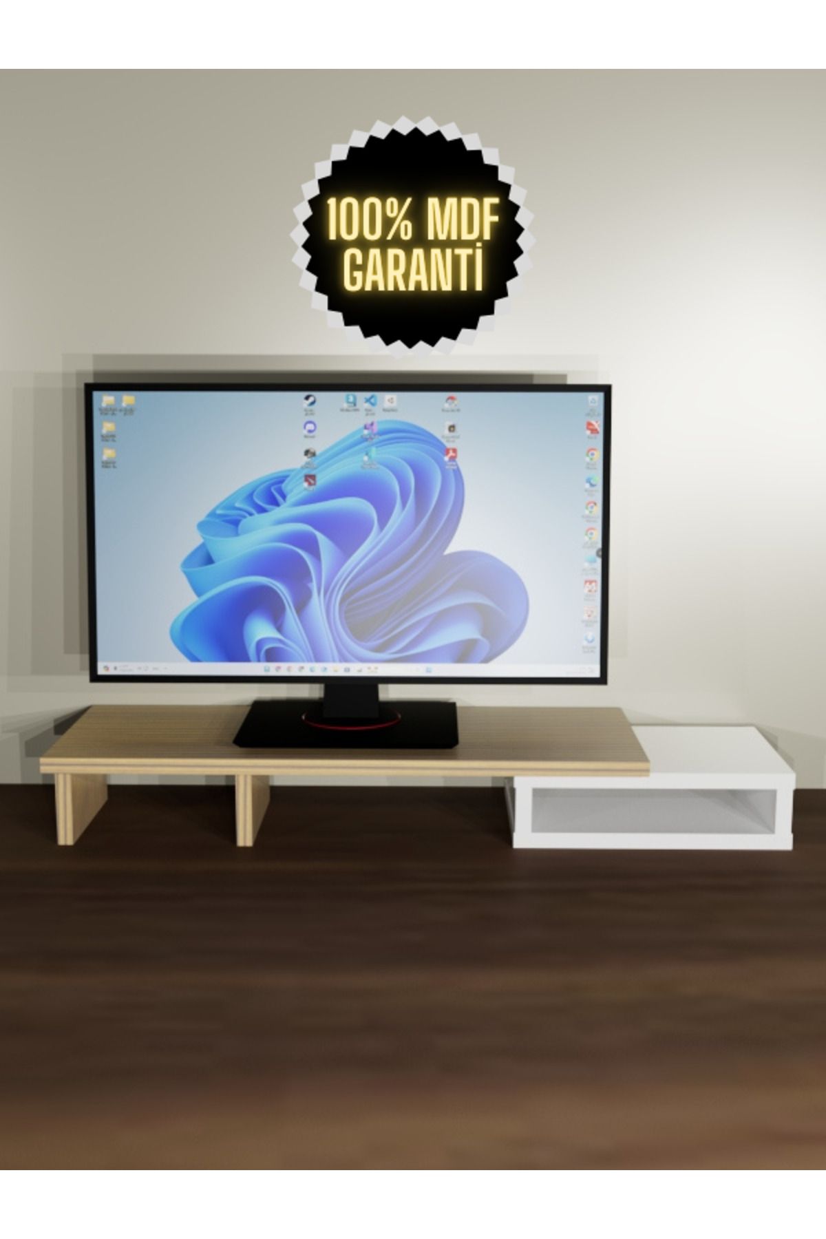 TEKMAKG MDF Monitör Yükseltici - Monitör Standı