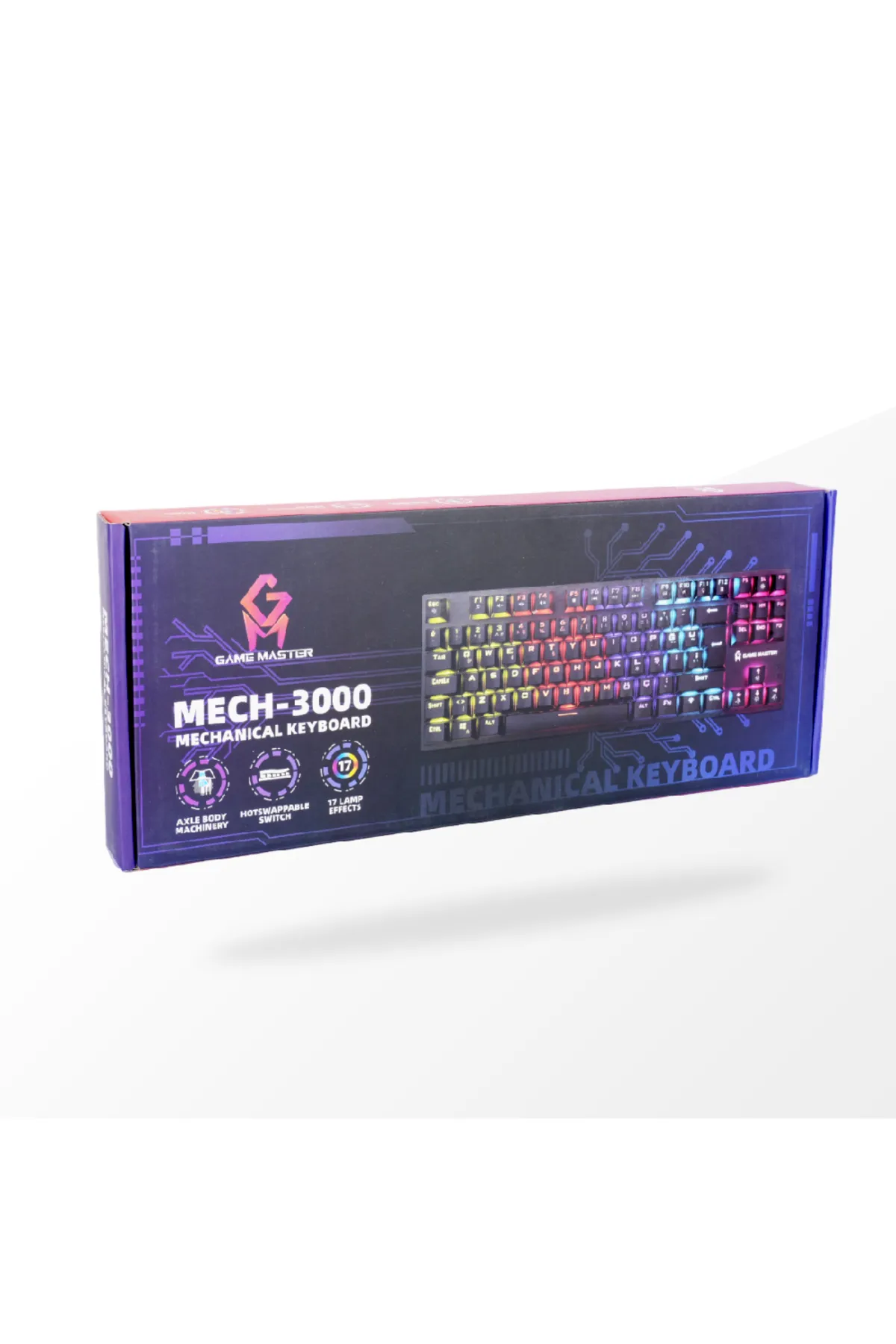 GM Game Master Mech-3000 Kablolu Rgb Red Switch Mekanik Gaming Klavye