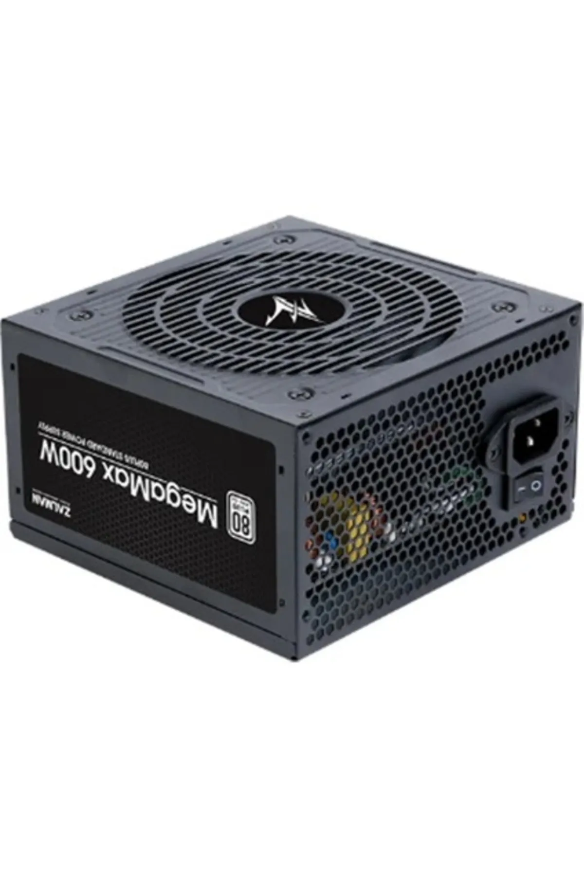 Zalman Megamax Zm600-txii-v2 600w 80+ Power Supply