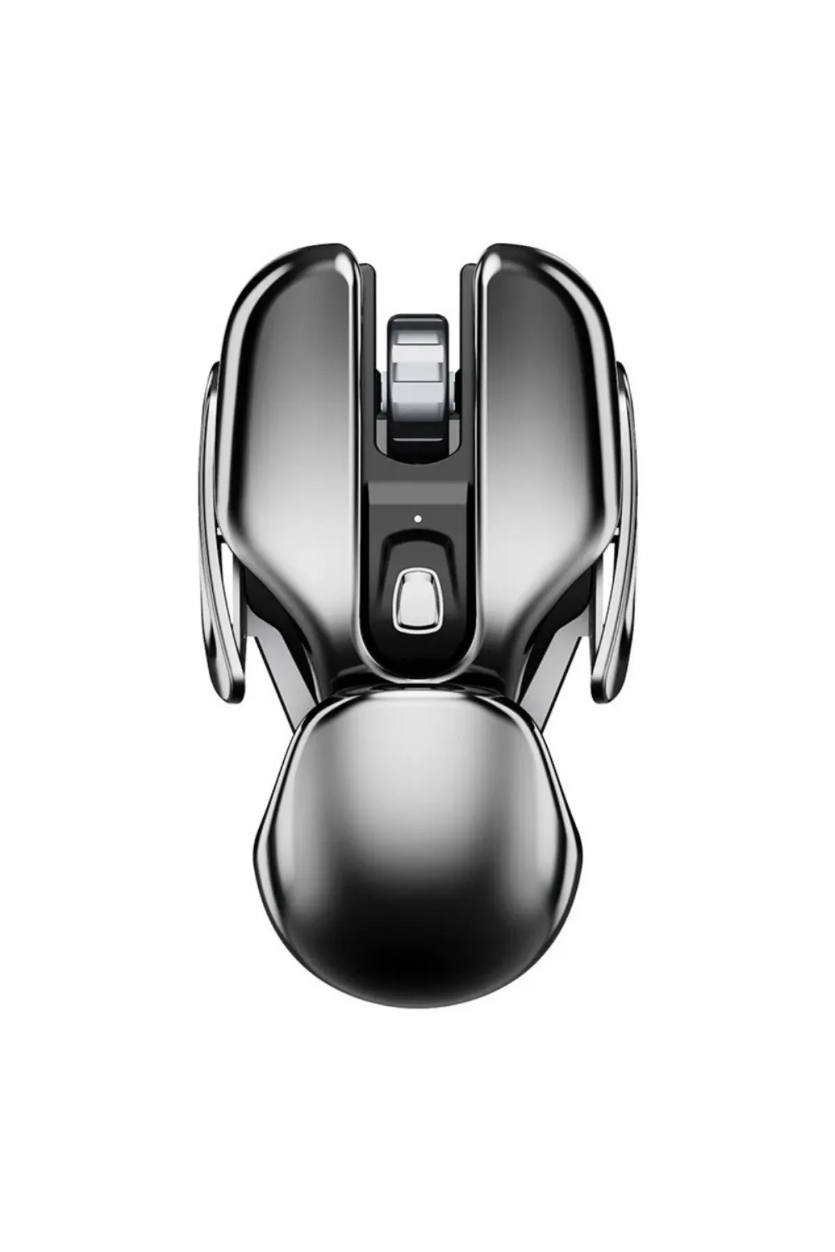 TechTic Mekanik Metal Kablosuz Mouse Böcek Tasarım 1600DPİ Ergonomik Tüm Yüzeyler İçin SessizTıklama