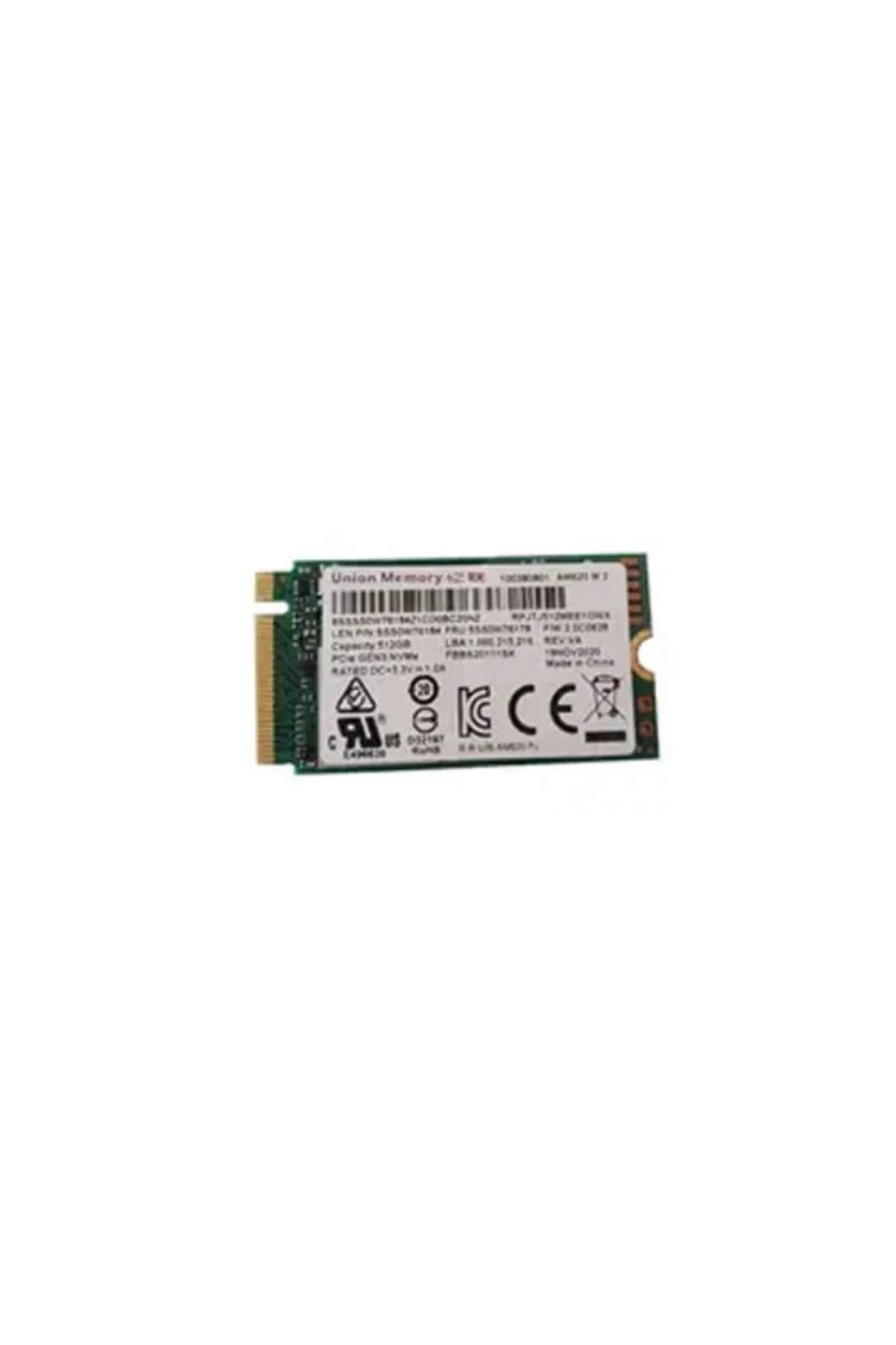 Genel Markalar MEMORY 2242 256GB M.2 NVMe PCIe Mini SSD (Kutusuz) GEN3