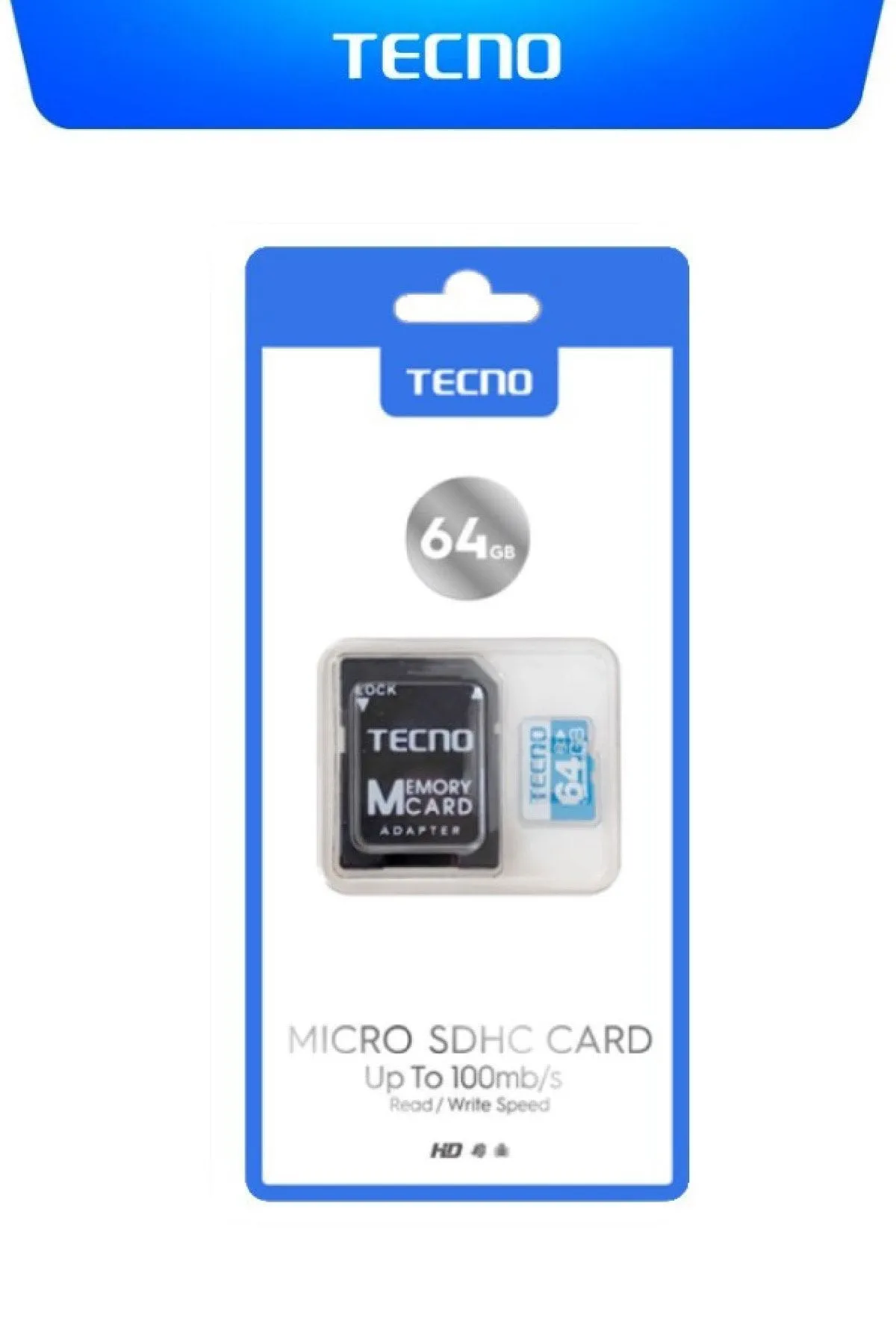 Tecno Memory Card 64GB 100 MB/S