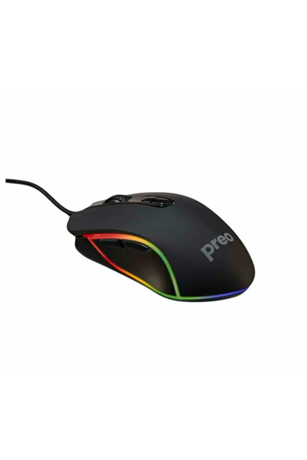 Preo Mg15 Rgb Led Kablolu Gaming Mouse Siyah