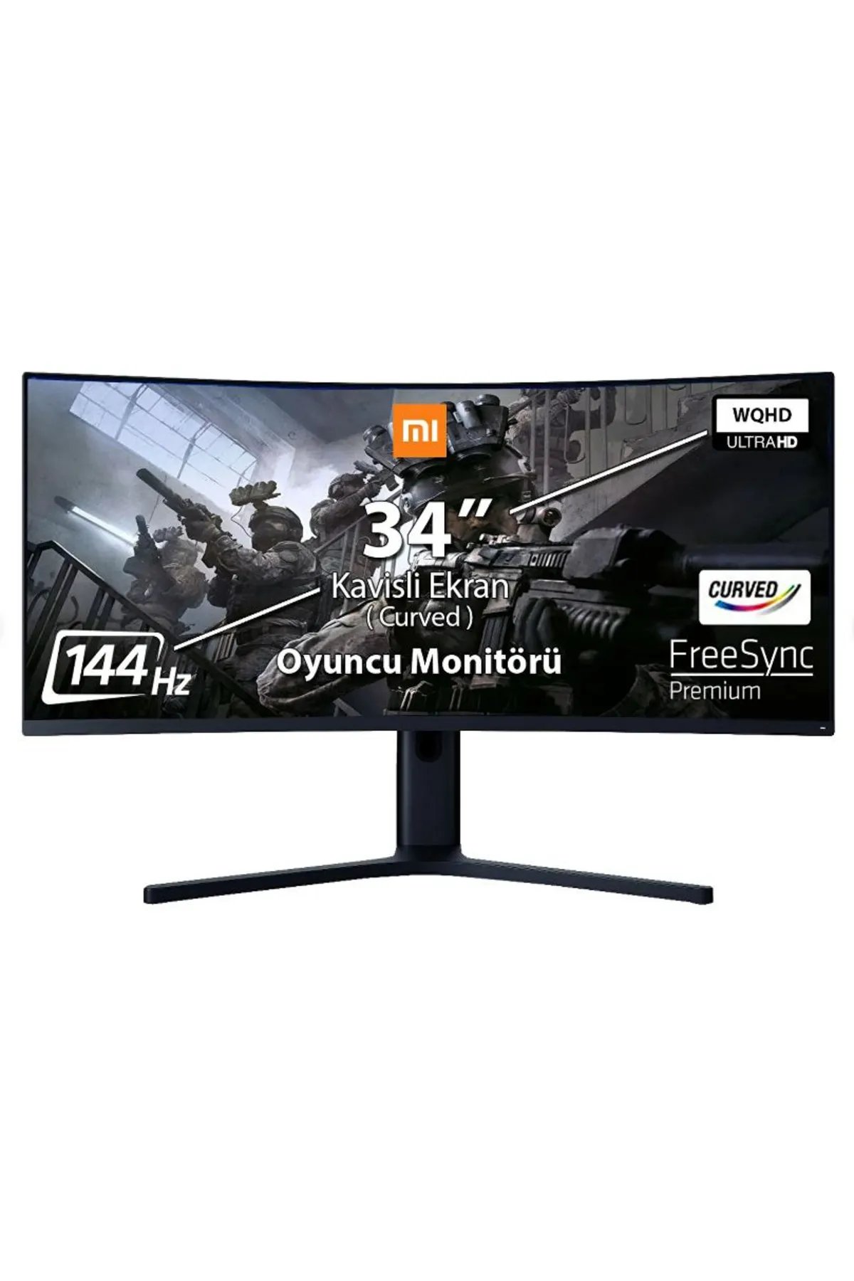 Xiaomi Mi Curved Bhr5126cn 34" 144hz 4ms (HDMI DİSPLAY) Freesync Wqhd Gaming (OYUNCU) Monitör