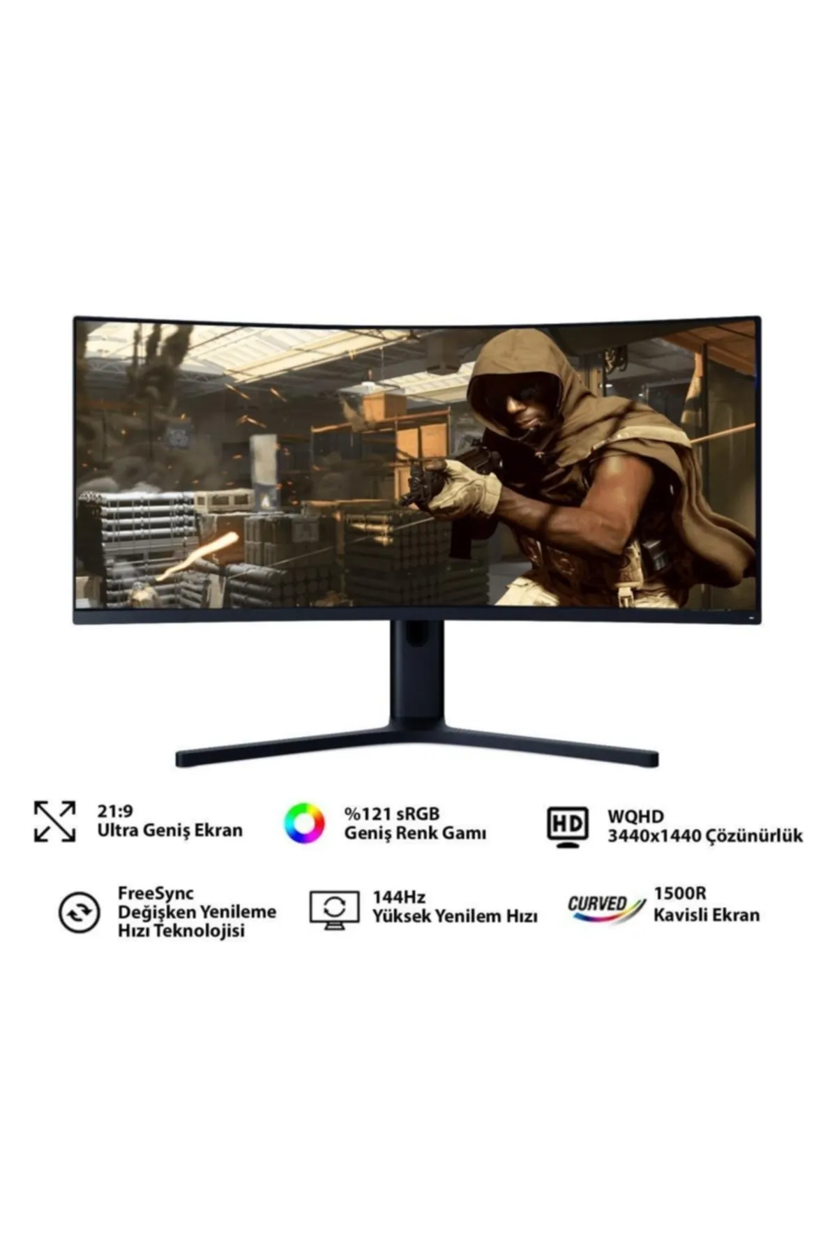 Xiaomi Mi Curved Gaming Monitor 34" Monitör Bhr5133gl