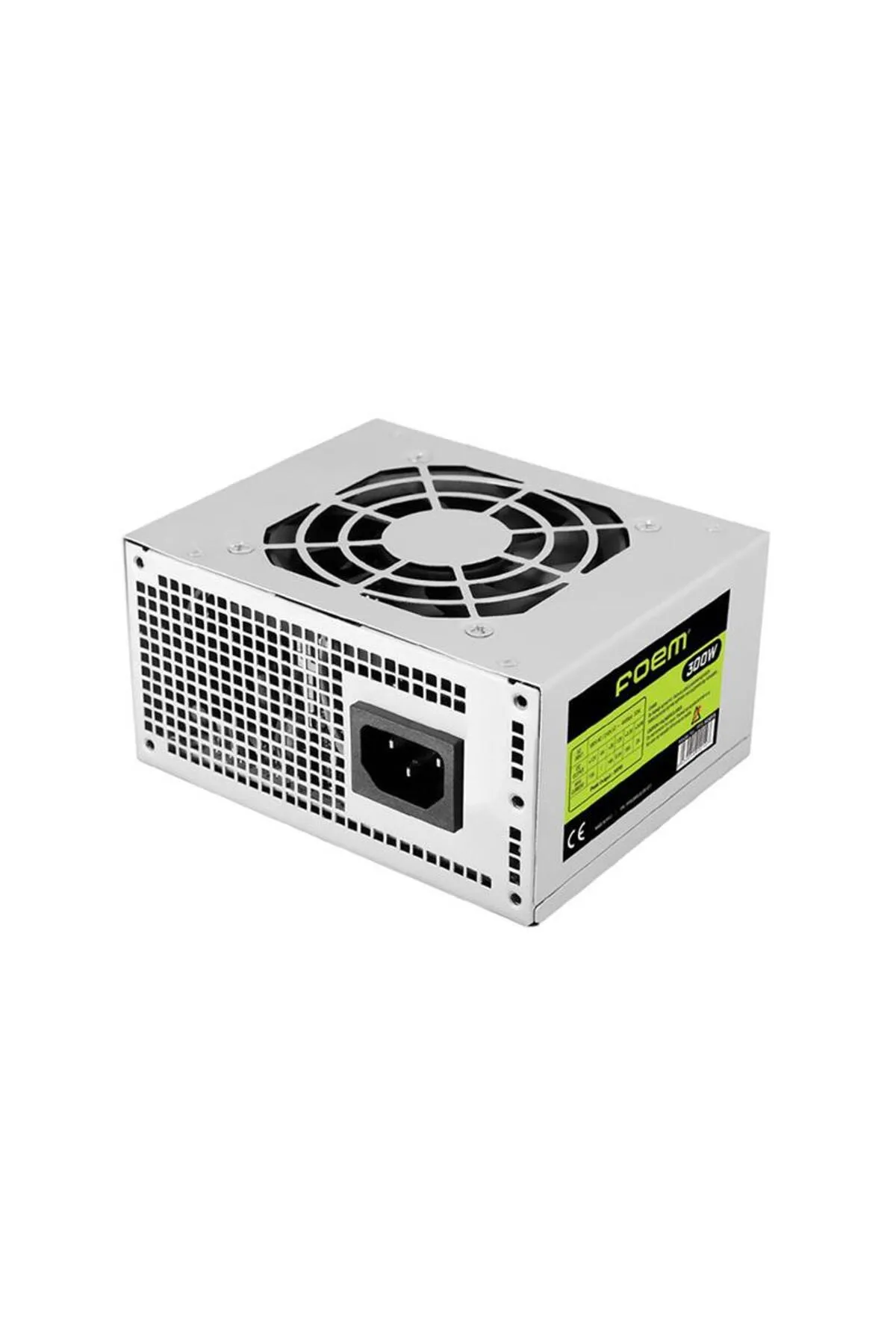 FOEM Micro Power Supply 300w, Atx, 8cm Fan Uyumlu