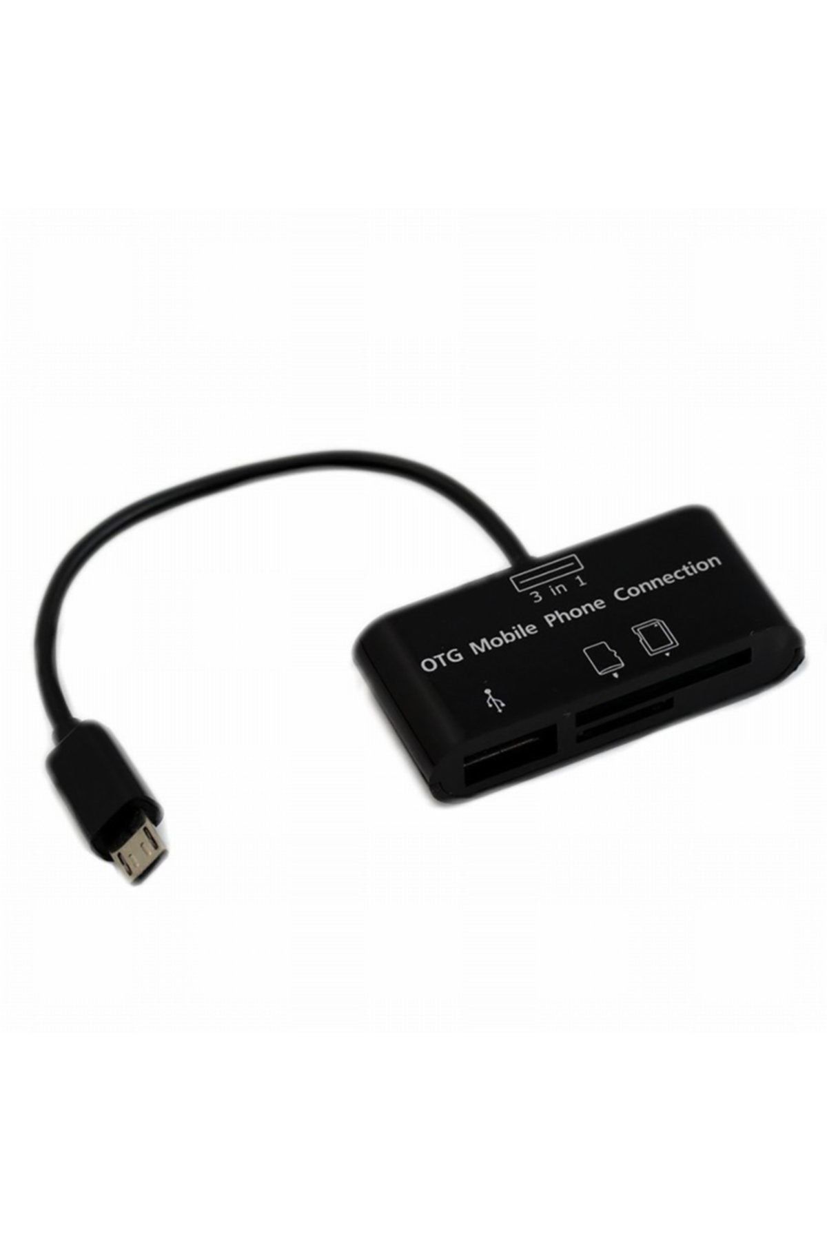 Streak Micro Usb 3 In 1 Sd Tf Kart Okuyucu Otg Veri Aktarıcı