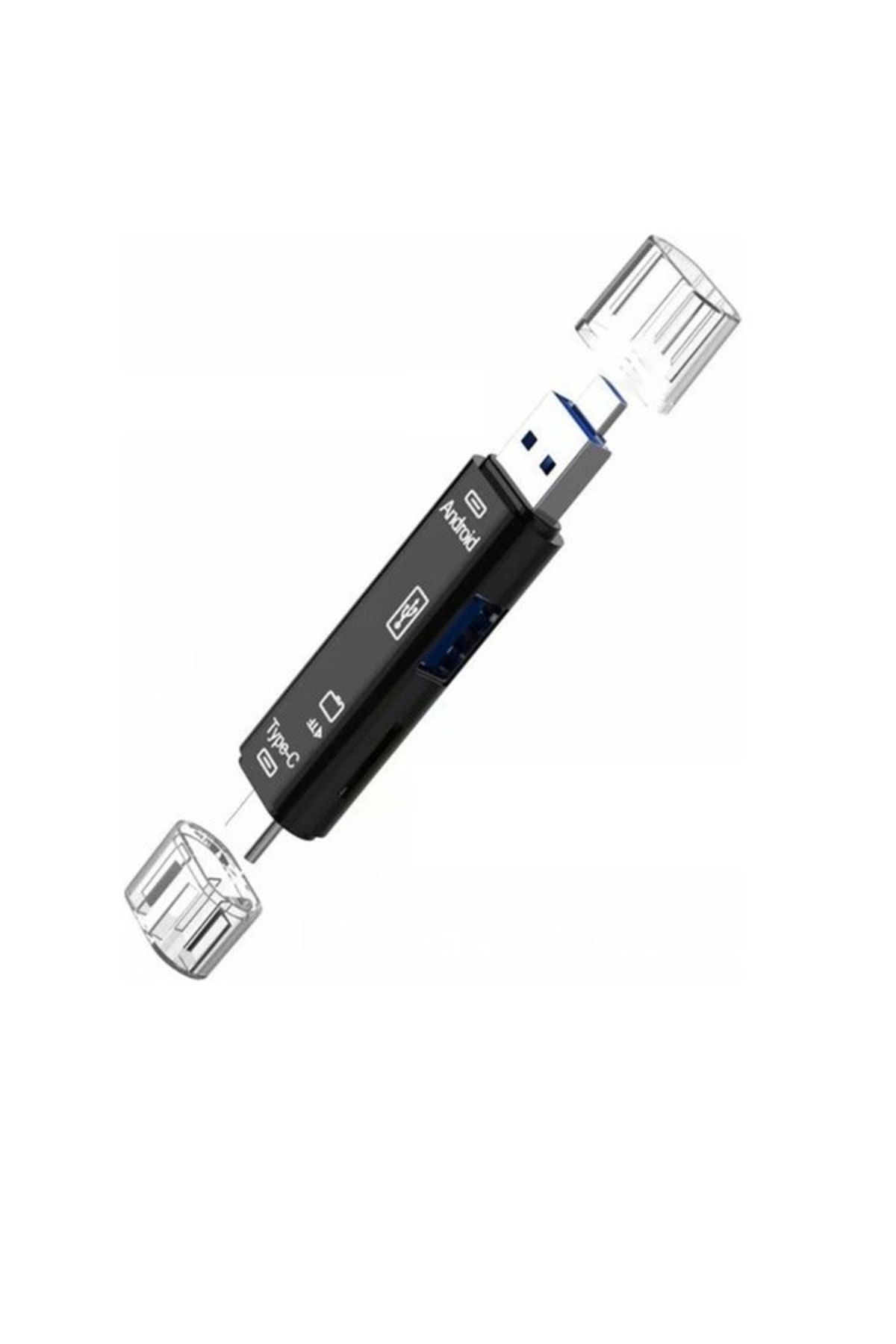 Temiz Pazar Micro Usb -type C - Usb Telefon Adaptörü Micro Sd/usb Okuyucu Dönüştürücü