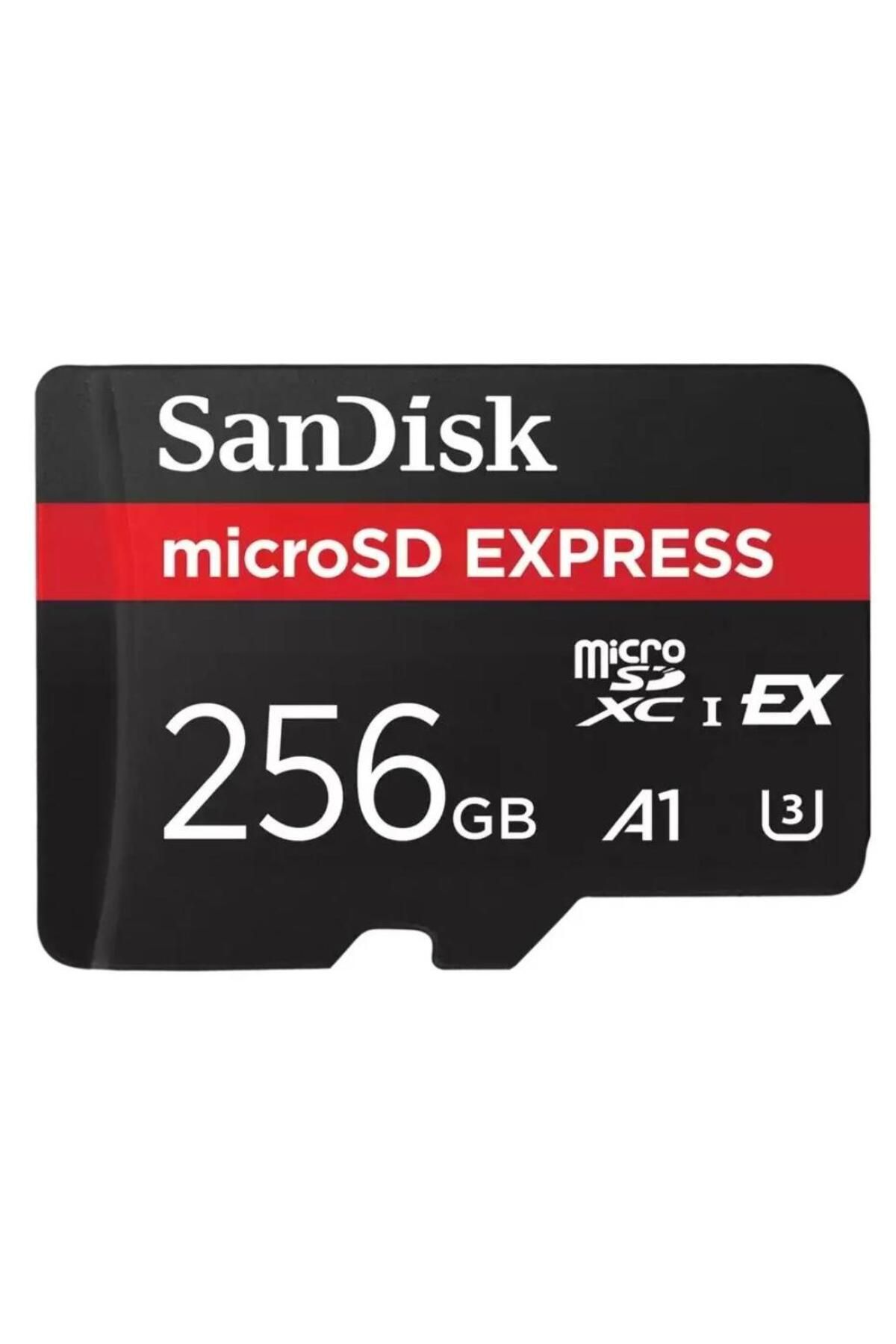 Sandisk microSD Express 256GB SDSQXFN-256G-GN4NN 880/650MB/s microSDXC UHS-I Hafıza Kartı