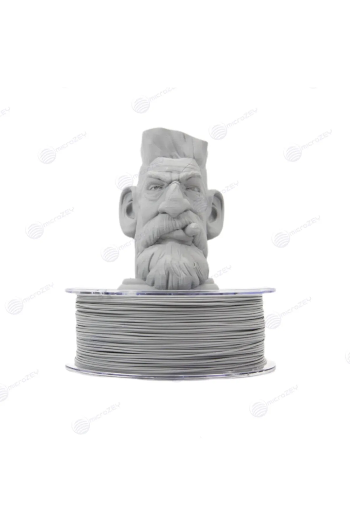 Genel Markalar Microzey Açık Gri Pla Filament 1kg