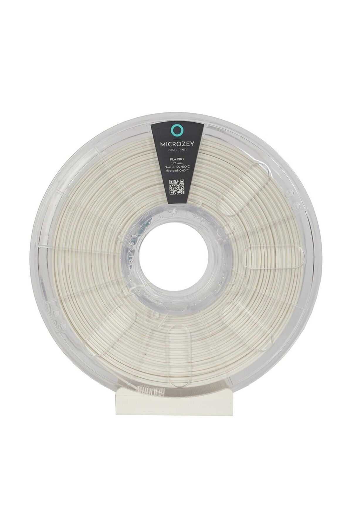 Teknoartshop Microzey Beyaz Pla Pro Hyper Speed 1.75mm 1kg Filament