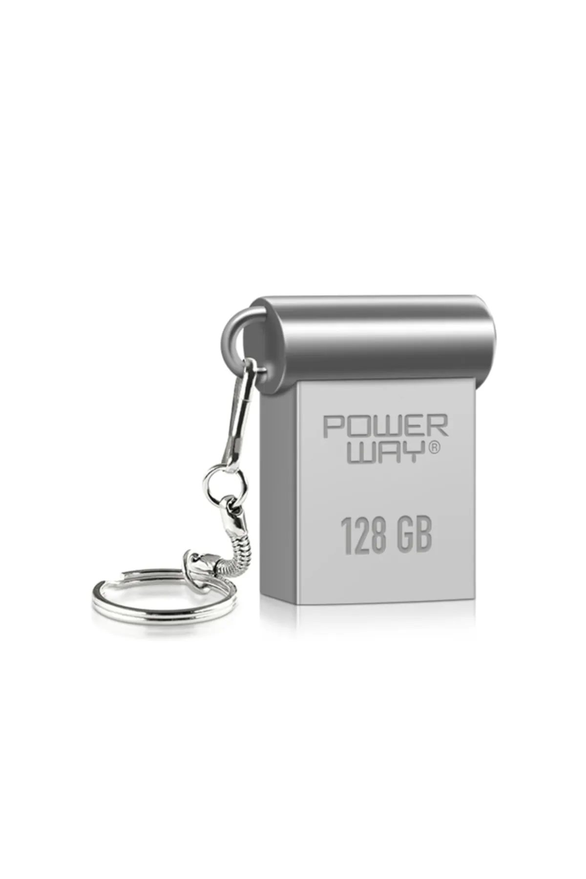 Powerway Mini 128 Gb Metal Mini Usb Flash Bellek Usb 3.0 Yüksek Hızlı