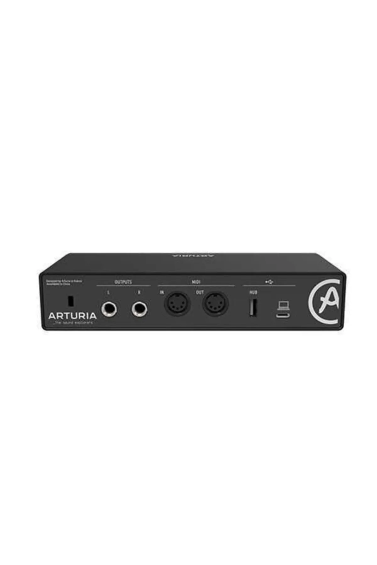 ARTURIA - Minifuse 2 Black Usb-c Taşınabilir Ses Kartı - Siyah