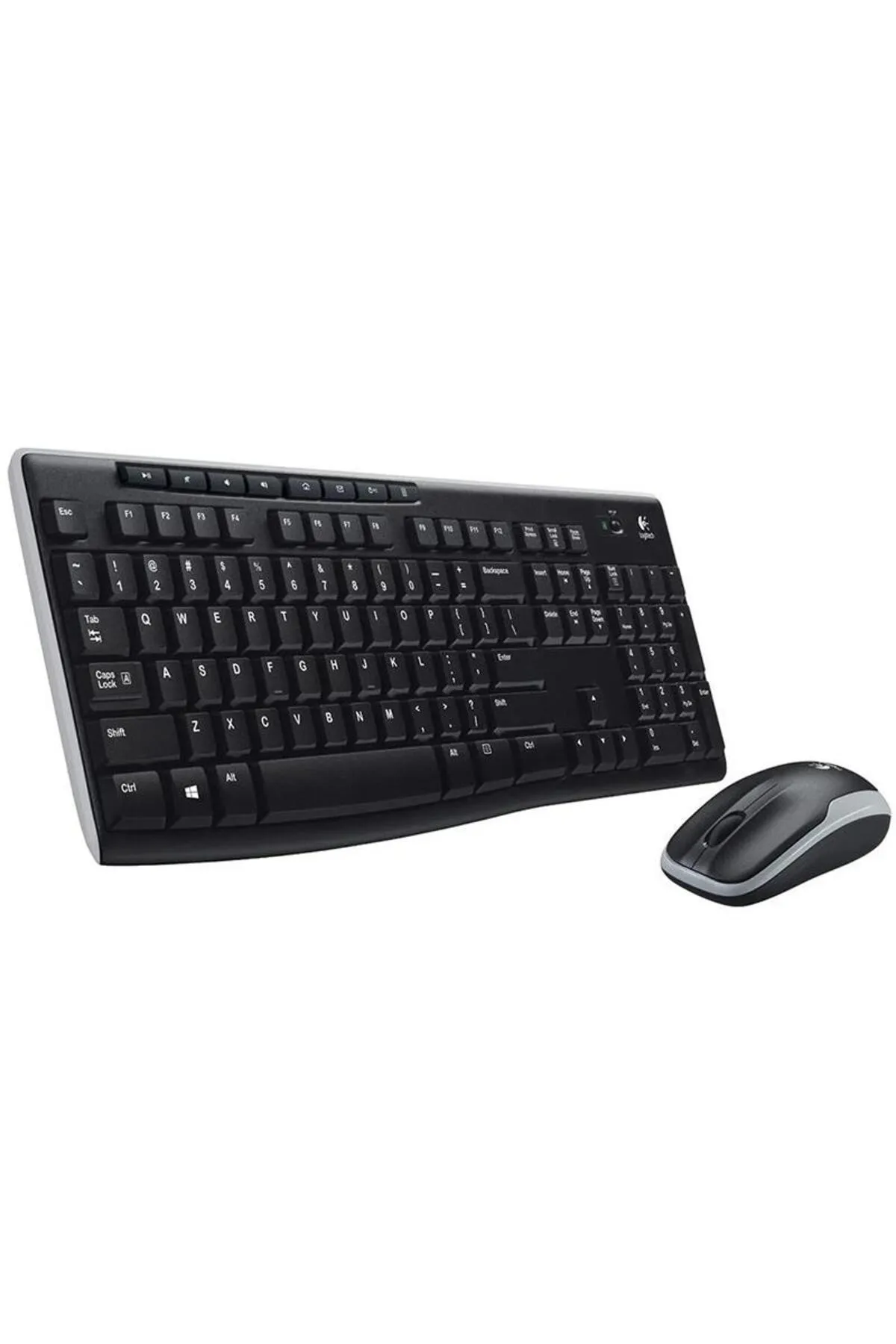 Logitech Mk270 Siyah Kablosuz Q Klavye Set