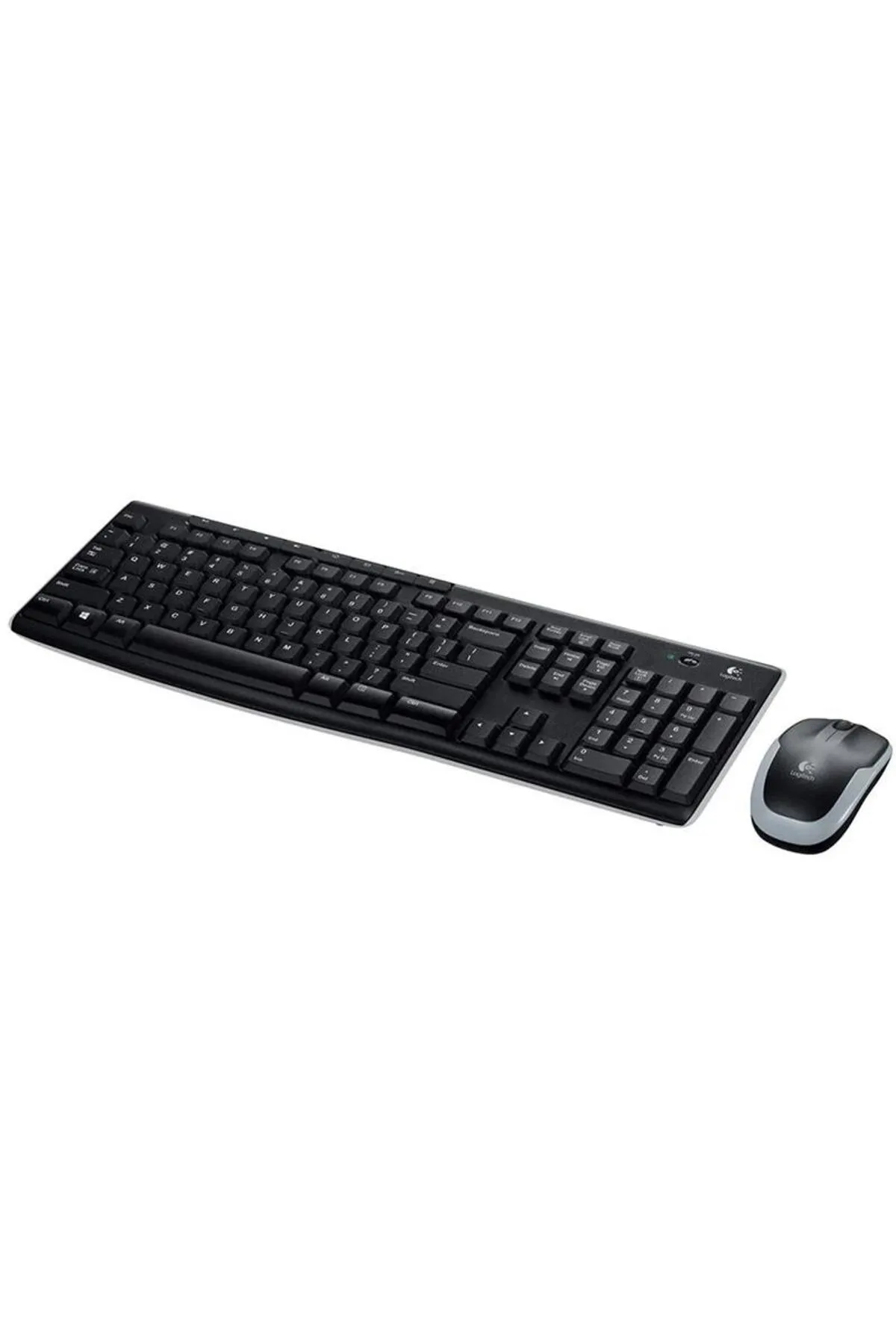 Logitech Mk270 Siyah Kablosuz Q Klavye Set