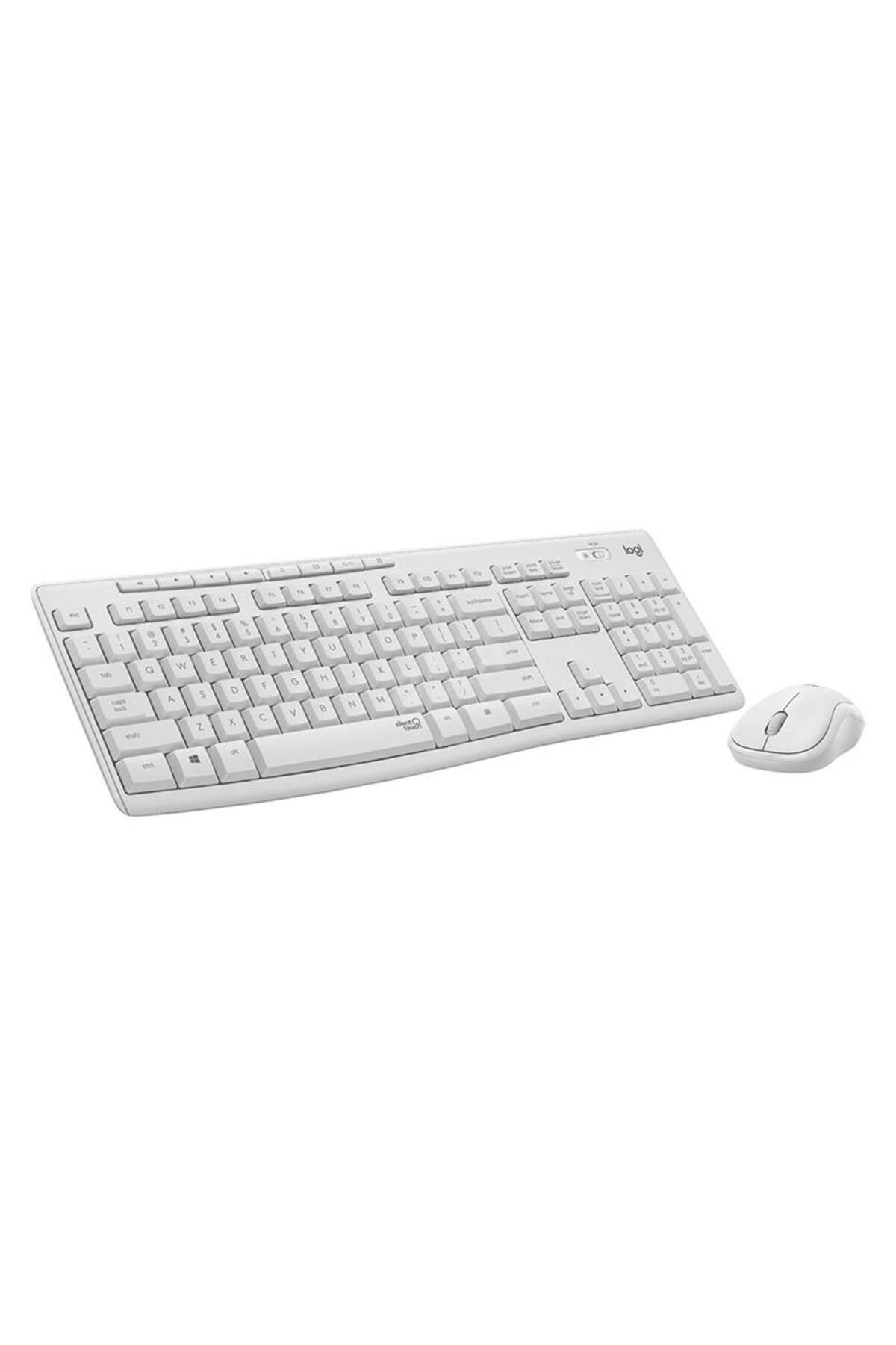 Logitech Mk295 Q Tr Beyaz Sessiz Kablosuz Klavye Mouse Set