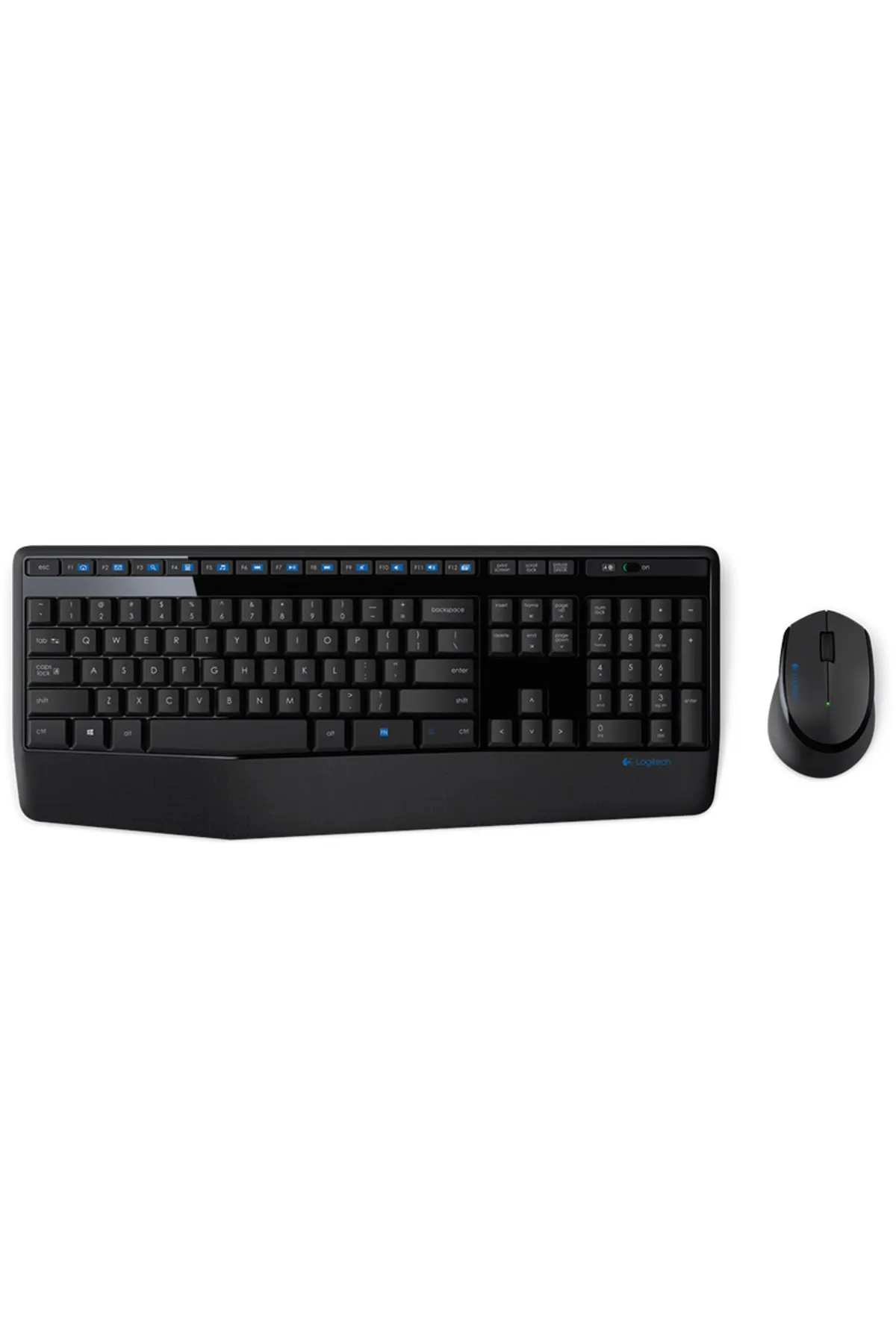 Logitech MK345 Q Kablosuz Usb Siyah Multimedya Klavye/Mouse Set 920-006514