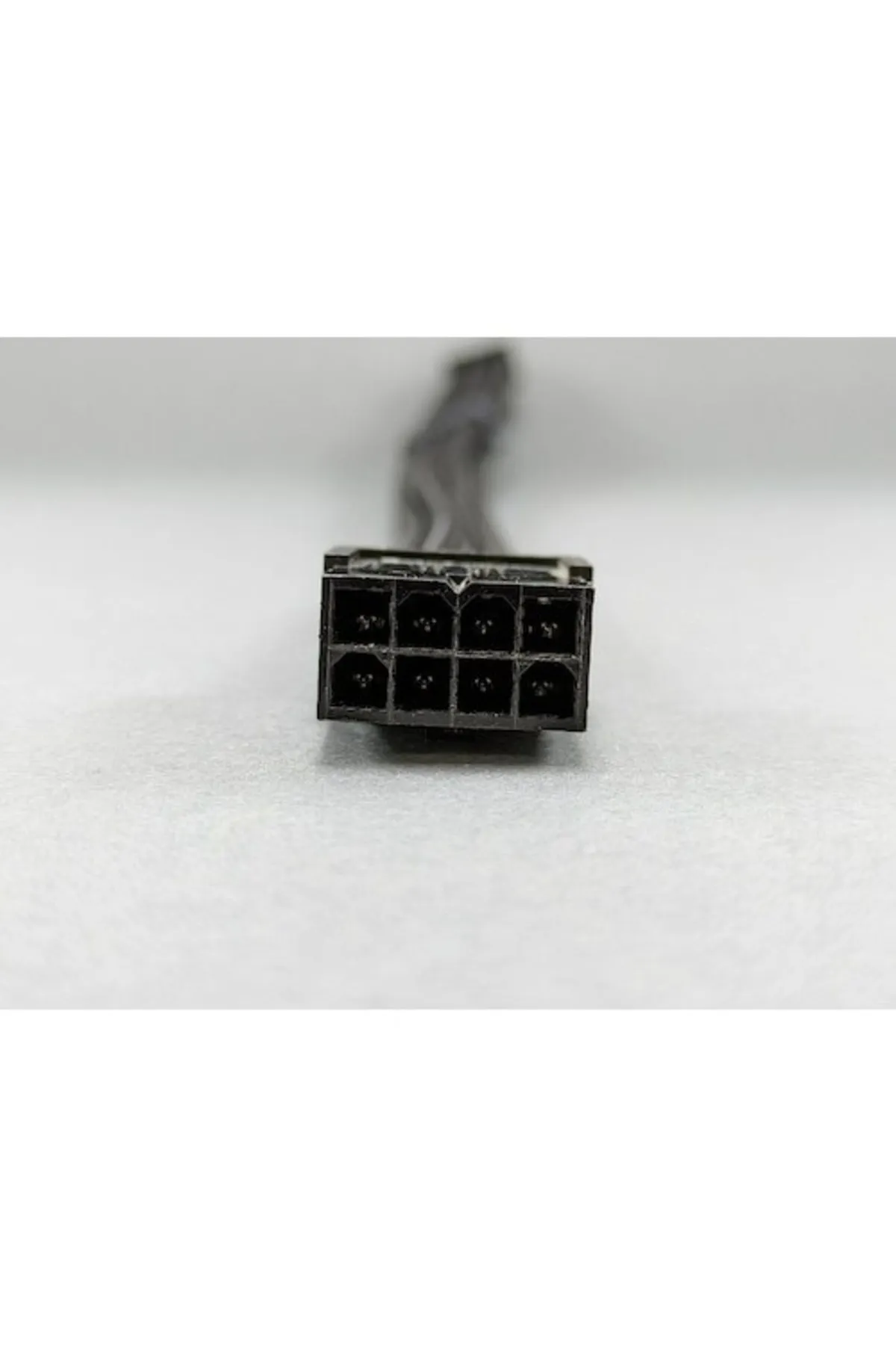 OEM Mm 4+4 Pin Sleeved Cpu Uzatma Kablosu Siyah