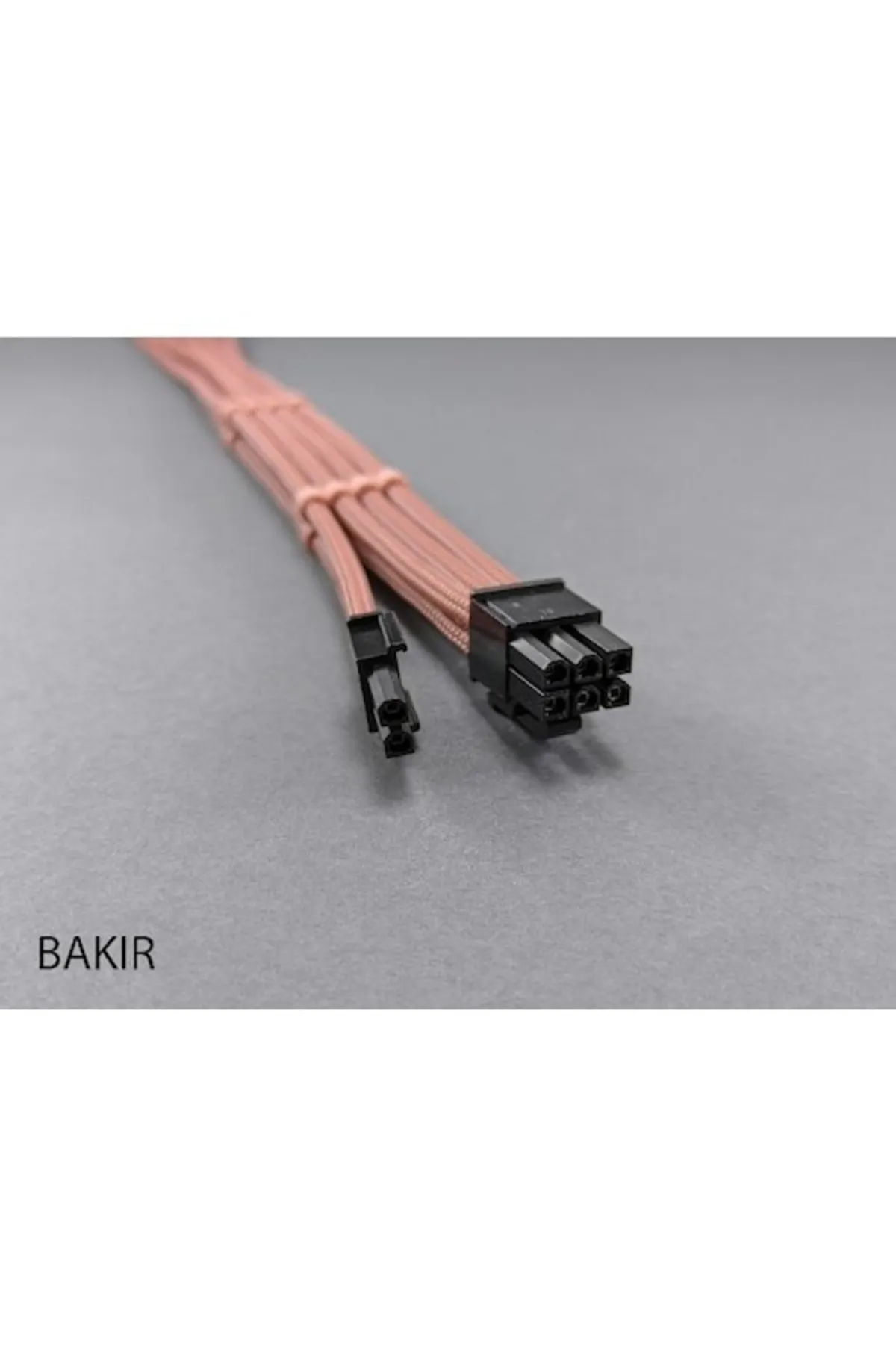 OEM Mm 6+2 Pin Sleeved Vga (e.kartı) Uzatma Kablosu Bakır