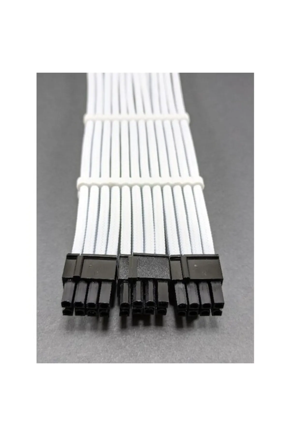 OEM Mm 8+8+8 Pin Sleeved Vga (e.kartı) Uzatma Kablosu Beyaz