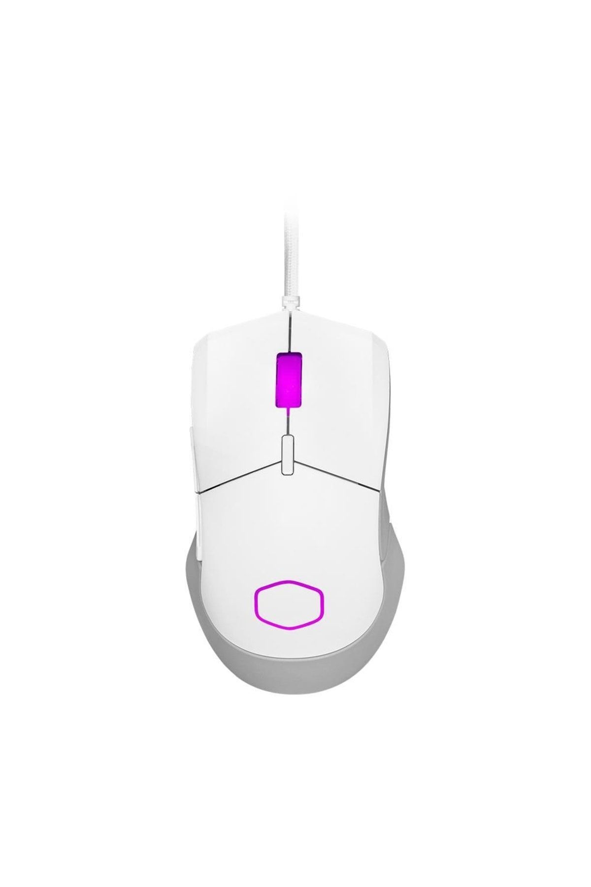 Cooler Master Mm310 Beyaz 12000dpı Optik 55gr Ultra Hafif Rgb Gaming Mouse