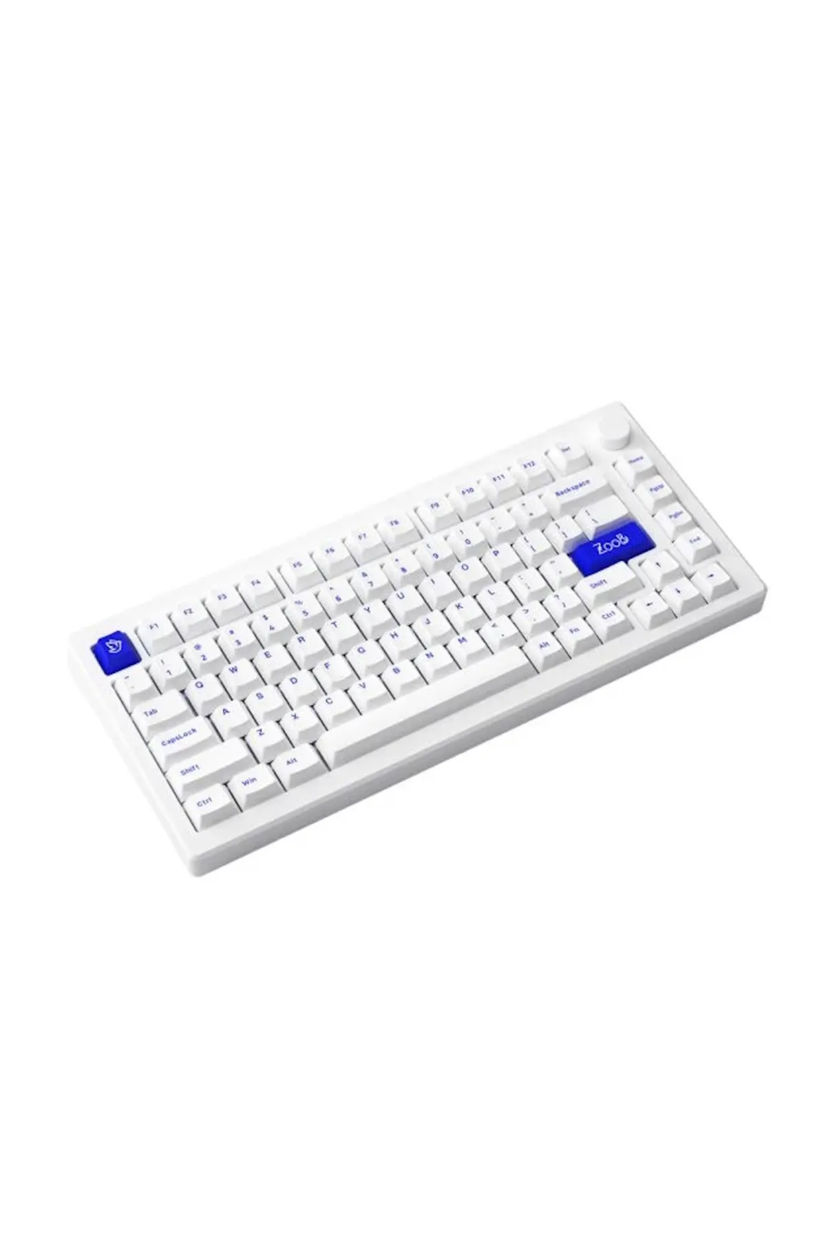 AKKO MOD 007B PC Blue on White RGB Kablosuz Hotswap Mekanik Gaming Klavye