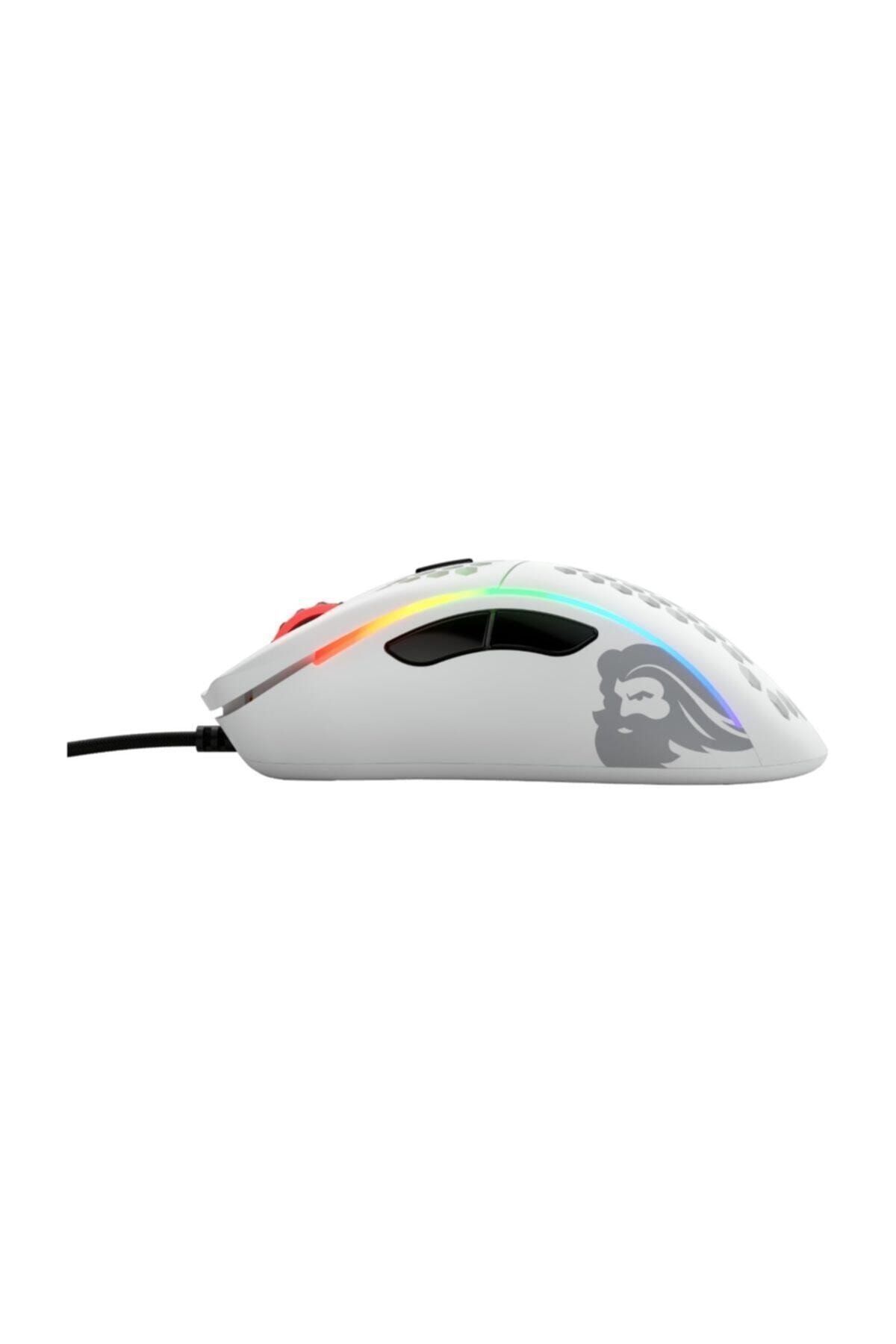 Glorious Model D Kablolu Mat Beyaz Rgb Oyuncu Mouse 69gr