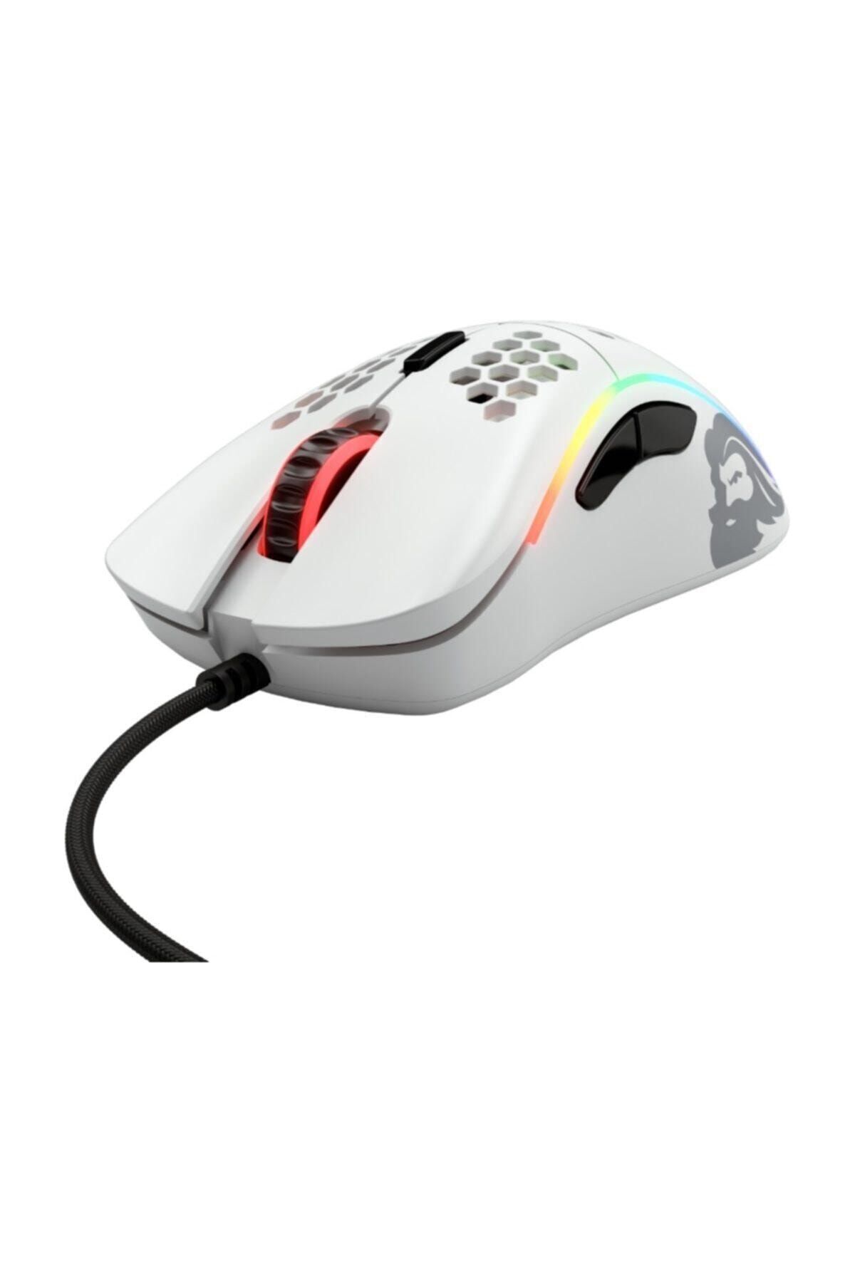 Glorious Model D Kablolu Mat Beyaz Rgb Oyuncu Mouse 69gr