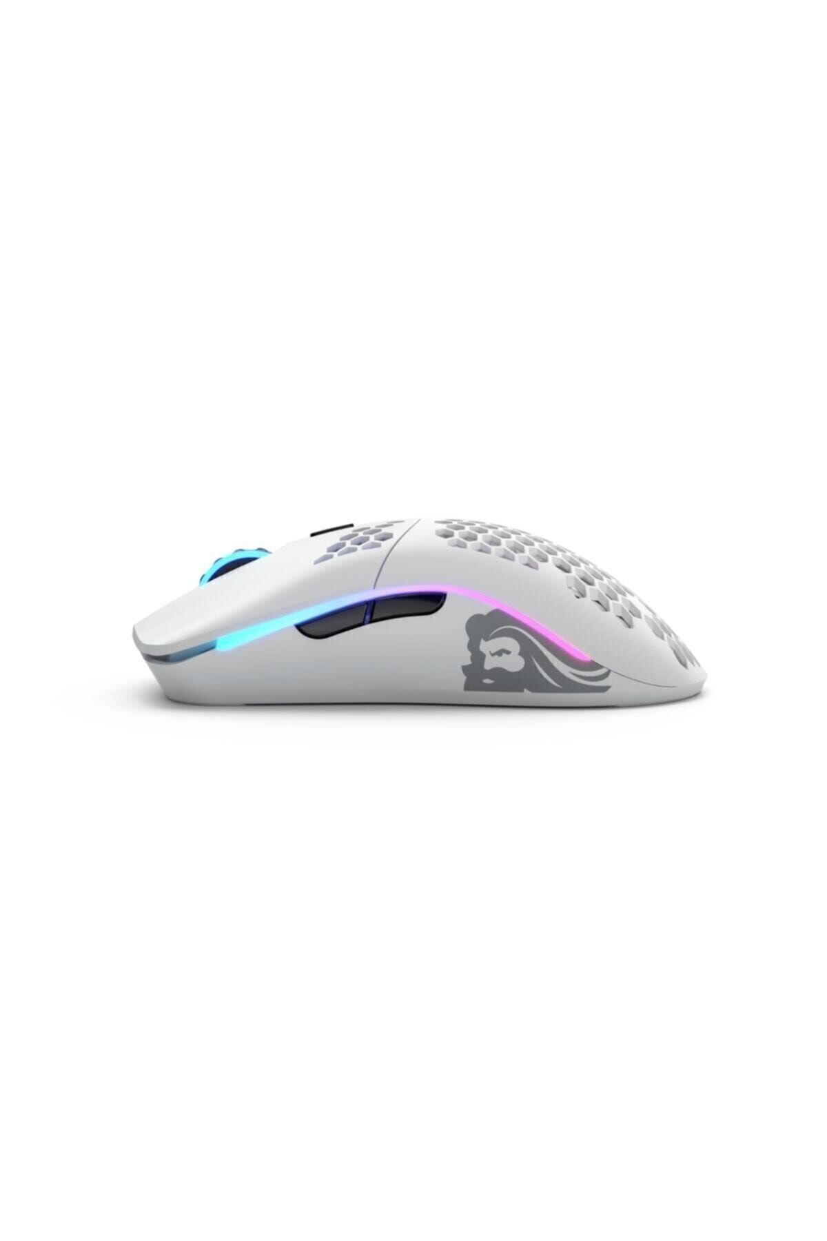 Glorious Model O Wireless Beyaz Mouse Gaming Matte Kablosuz RGB