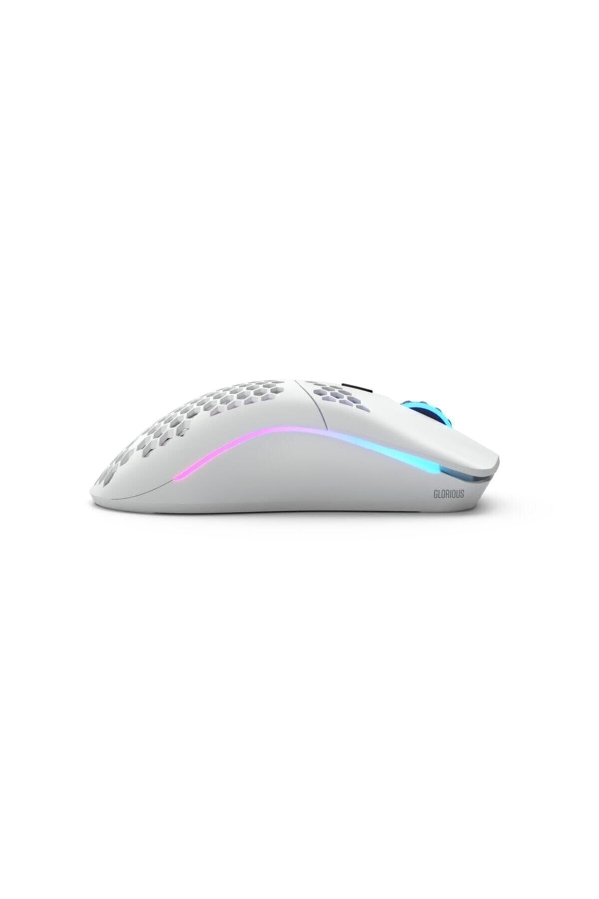 Glorious Model O Wireless Beyaz Mouse Gaming Matte Kablosuz RGB